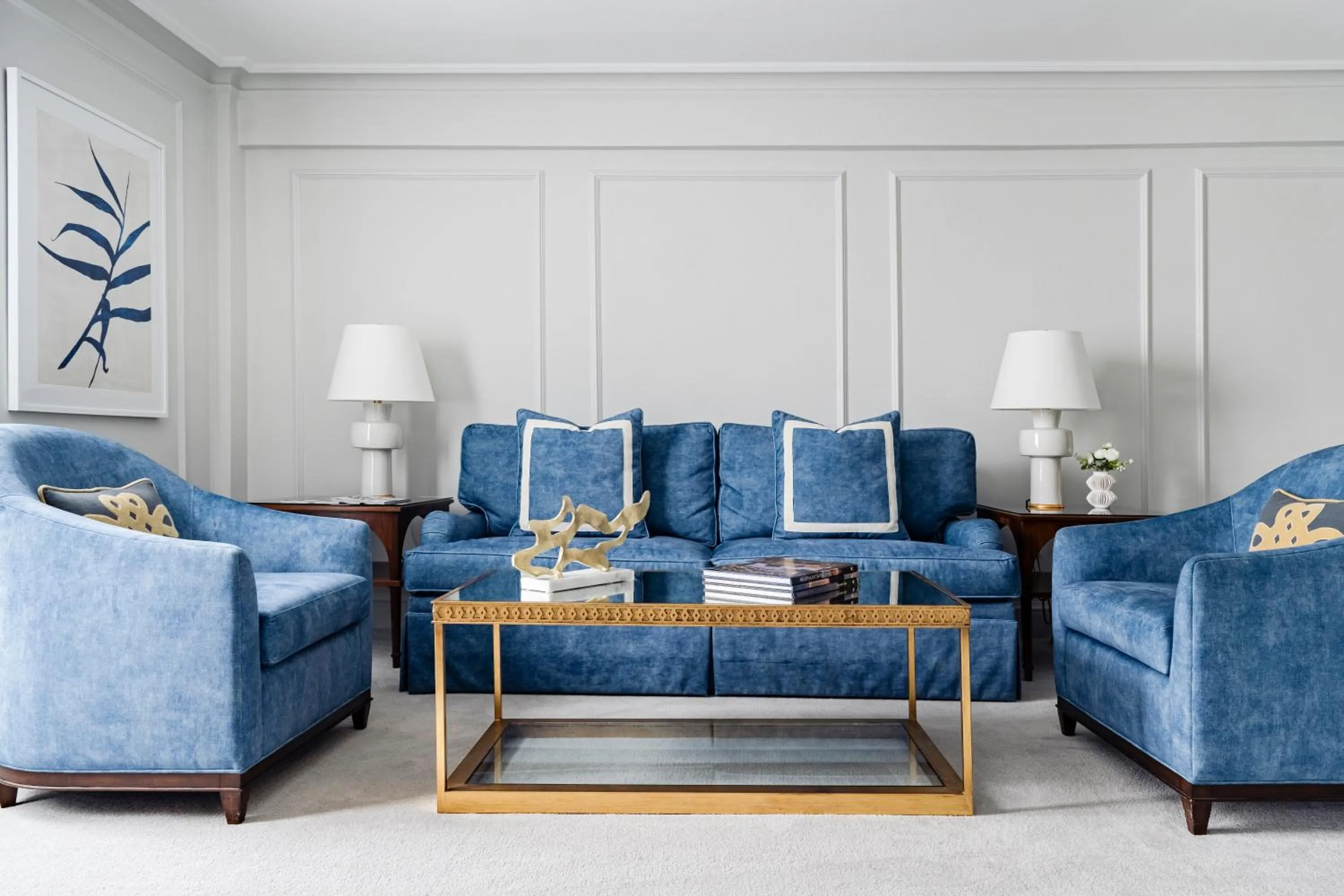 Living room in The Eliot Hotel