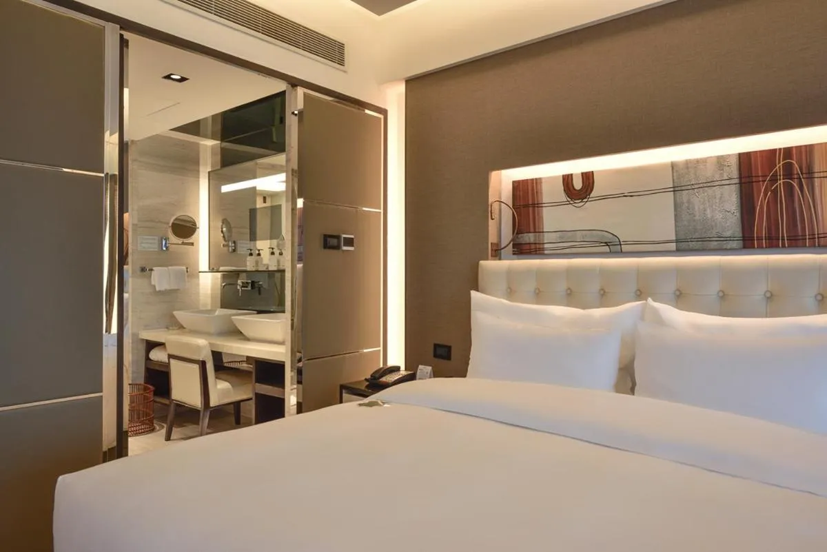 Bed in Furama Hotel Dalian