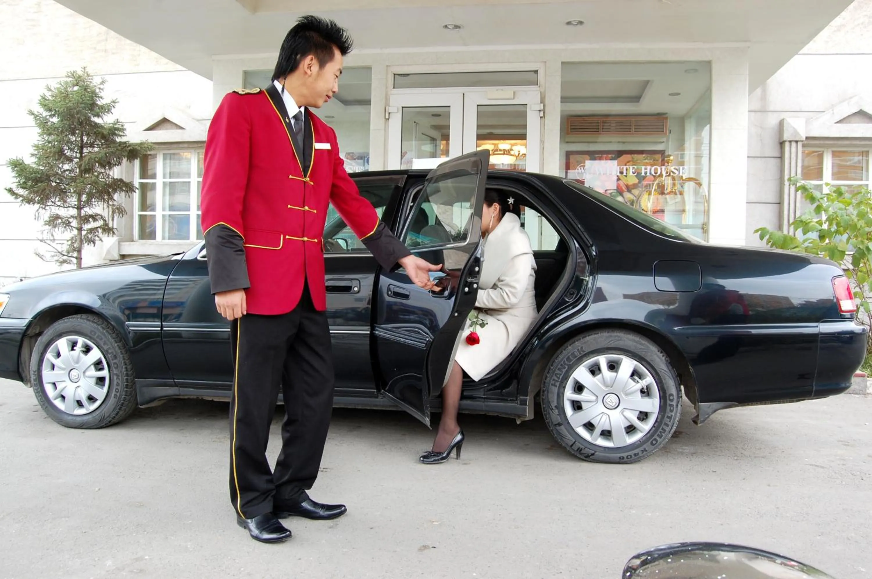 Staff in White House Hotel