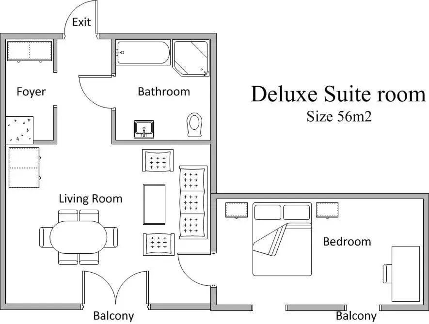 Deluxe Suite in White House Hotel Deluxe Suite in White House Hotel