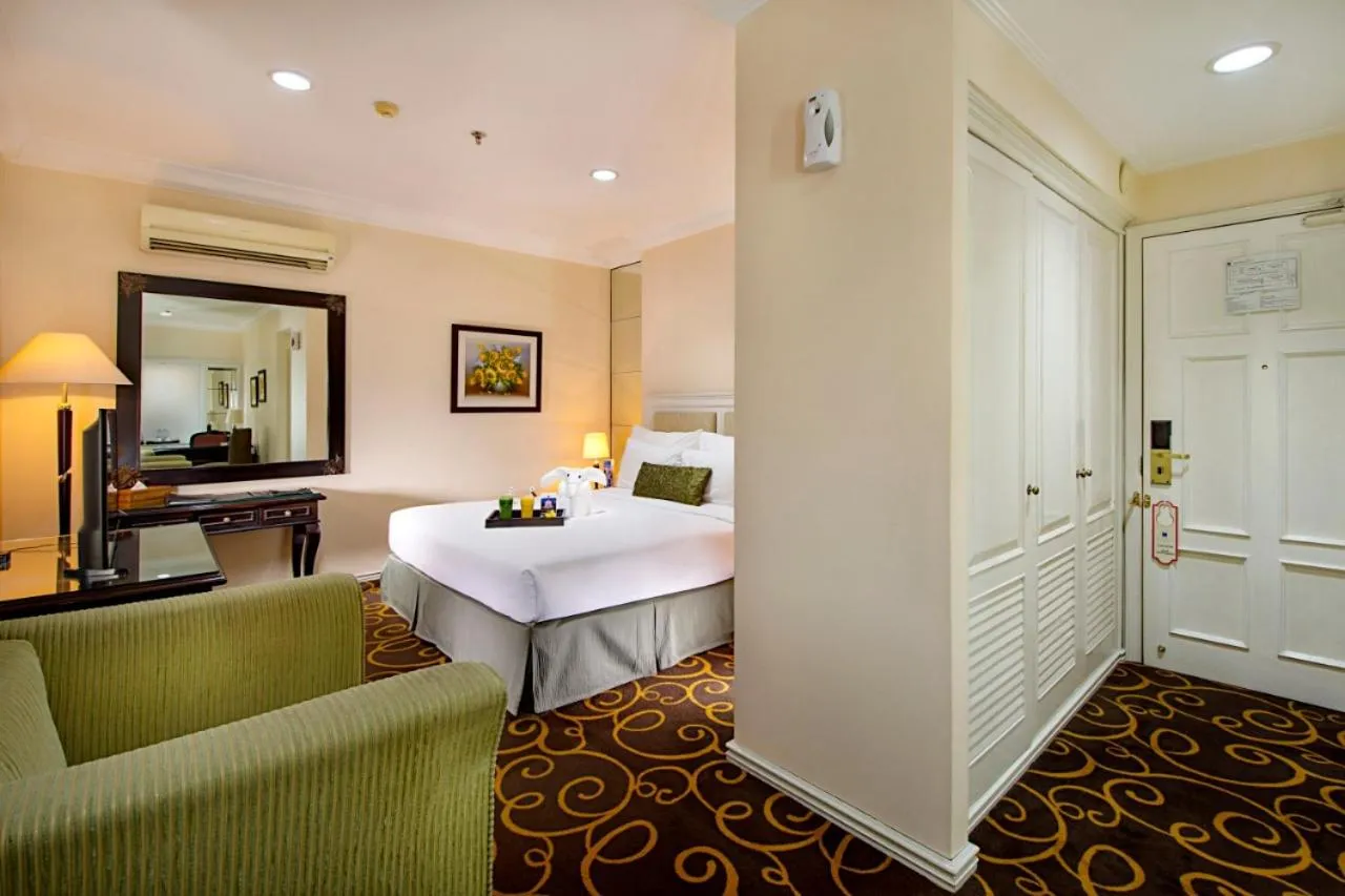 Bed in Blue Sky Pandurata Hotel Cikini