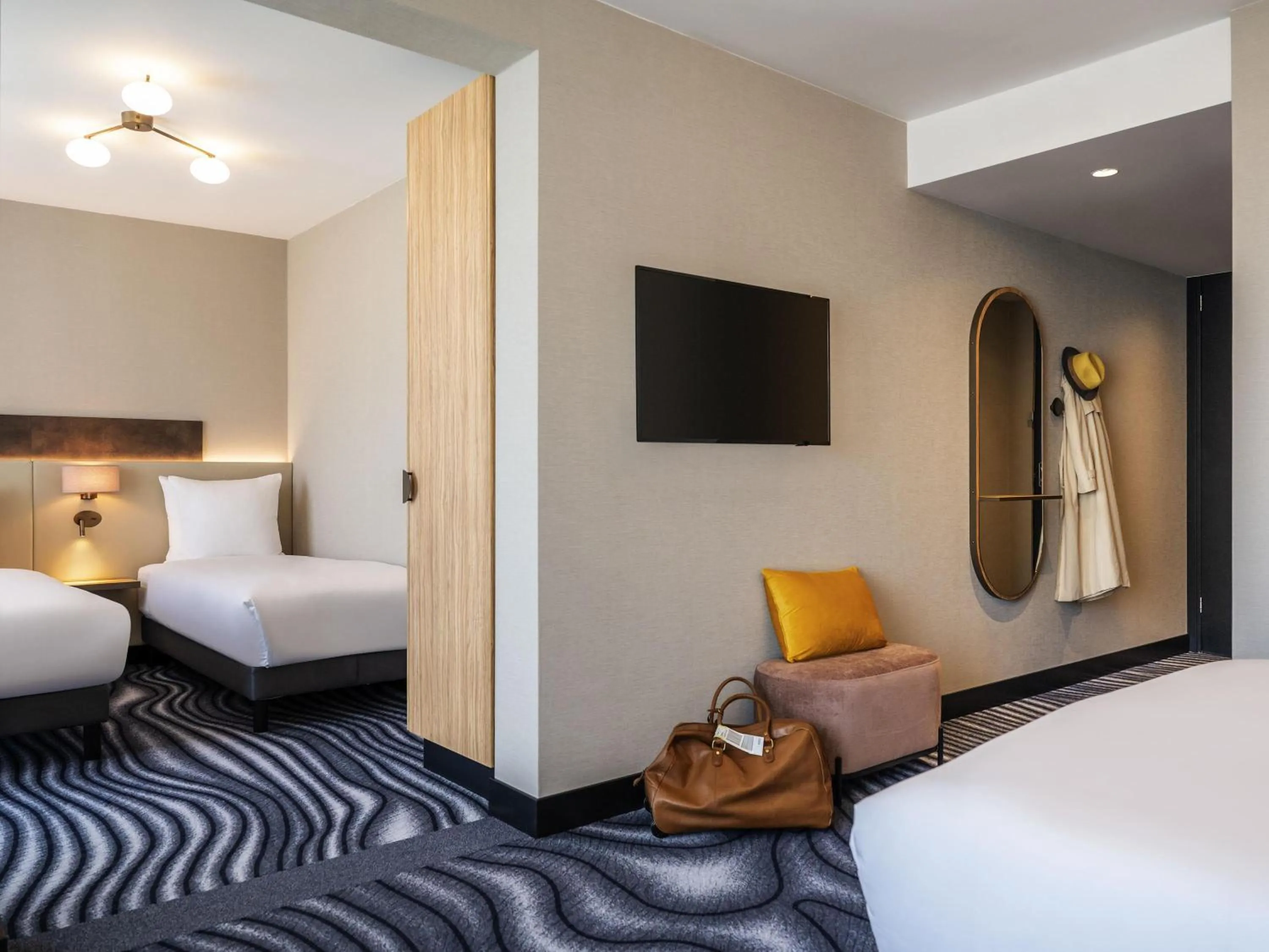 Bedroom, Bed in Mercure Amsterdam North Station