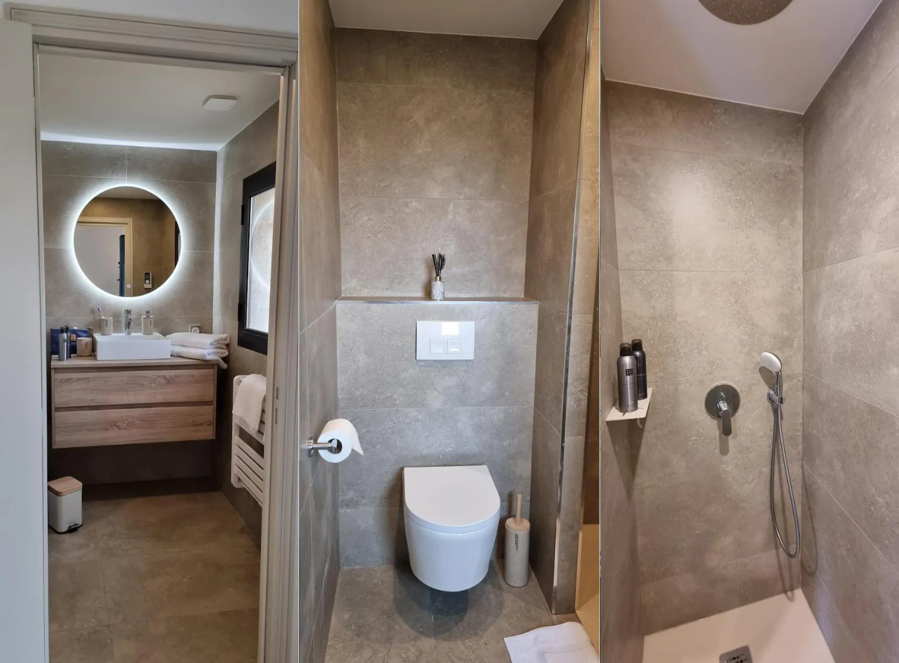 Shower in Loup Castel Boutique Hotel B&B