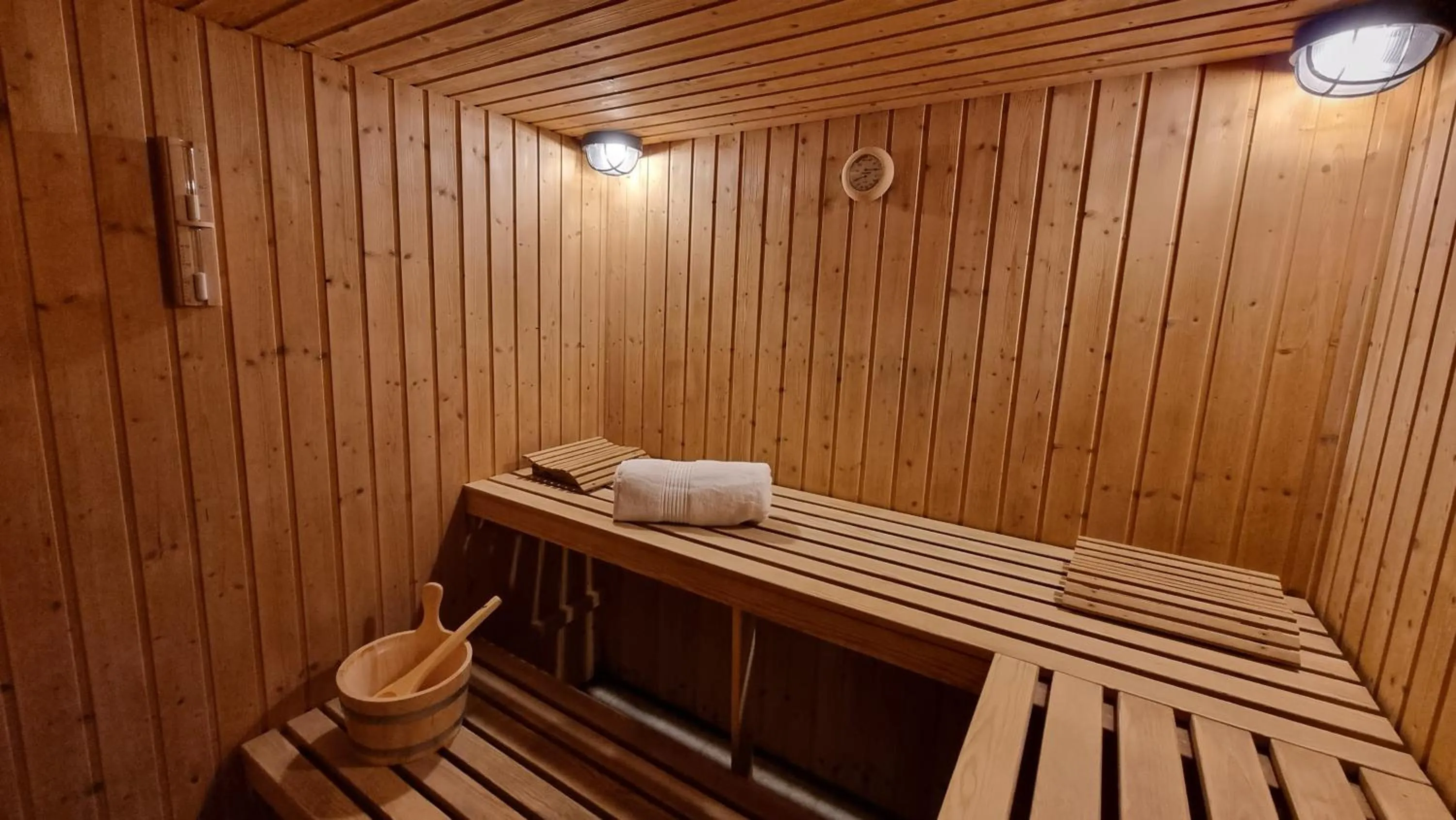 Sauna in Loup Castel Boutique Hotel B&B