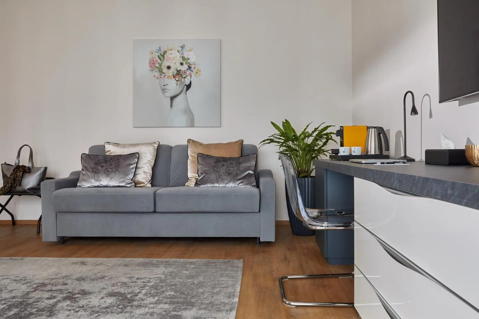 Living room in 7Seasons Apartments Budapest