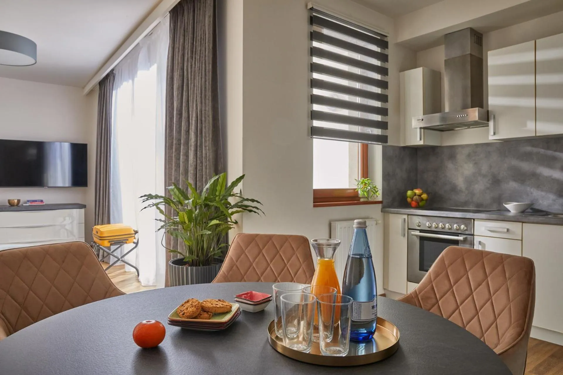 Kitchen or kitchenette in 7Seasons Apartments Budapest