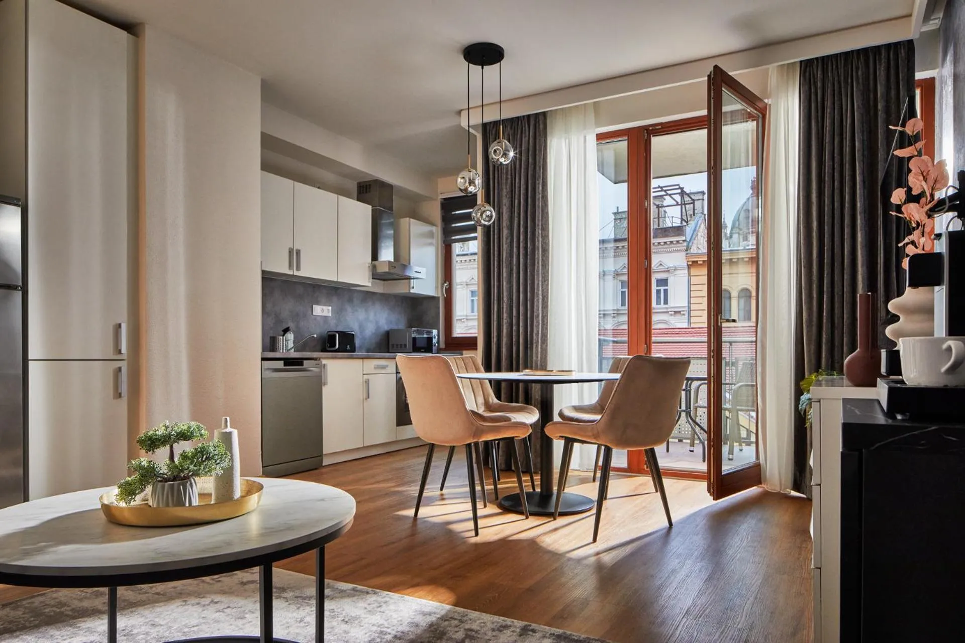 Balcony/Terrace in 7Seasons Apartments Budapest