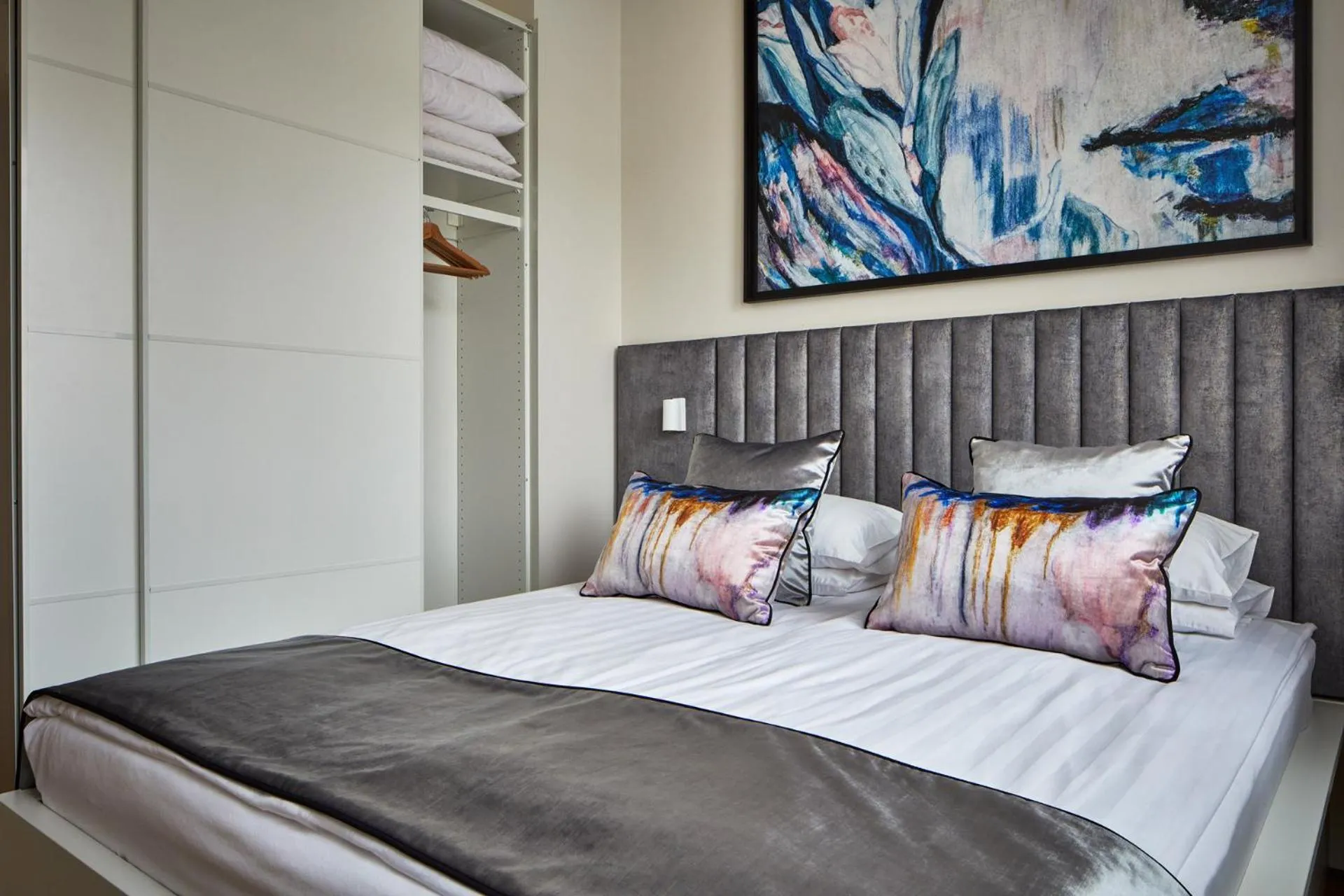 Bed in 7Seasons Apartments Budapest