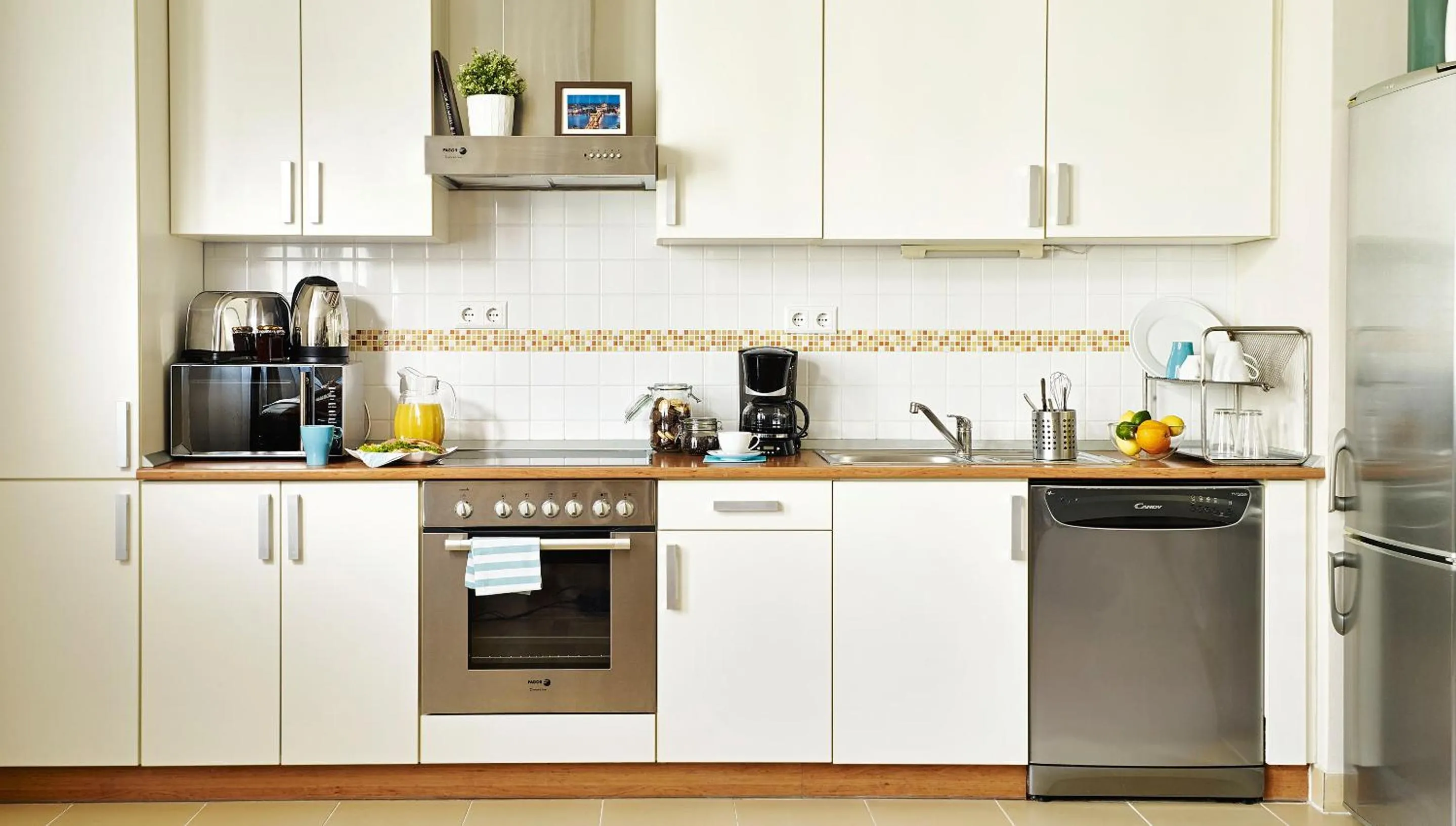 kitchen in 7Seasons Apartments Budapest