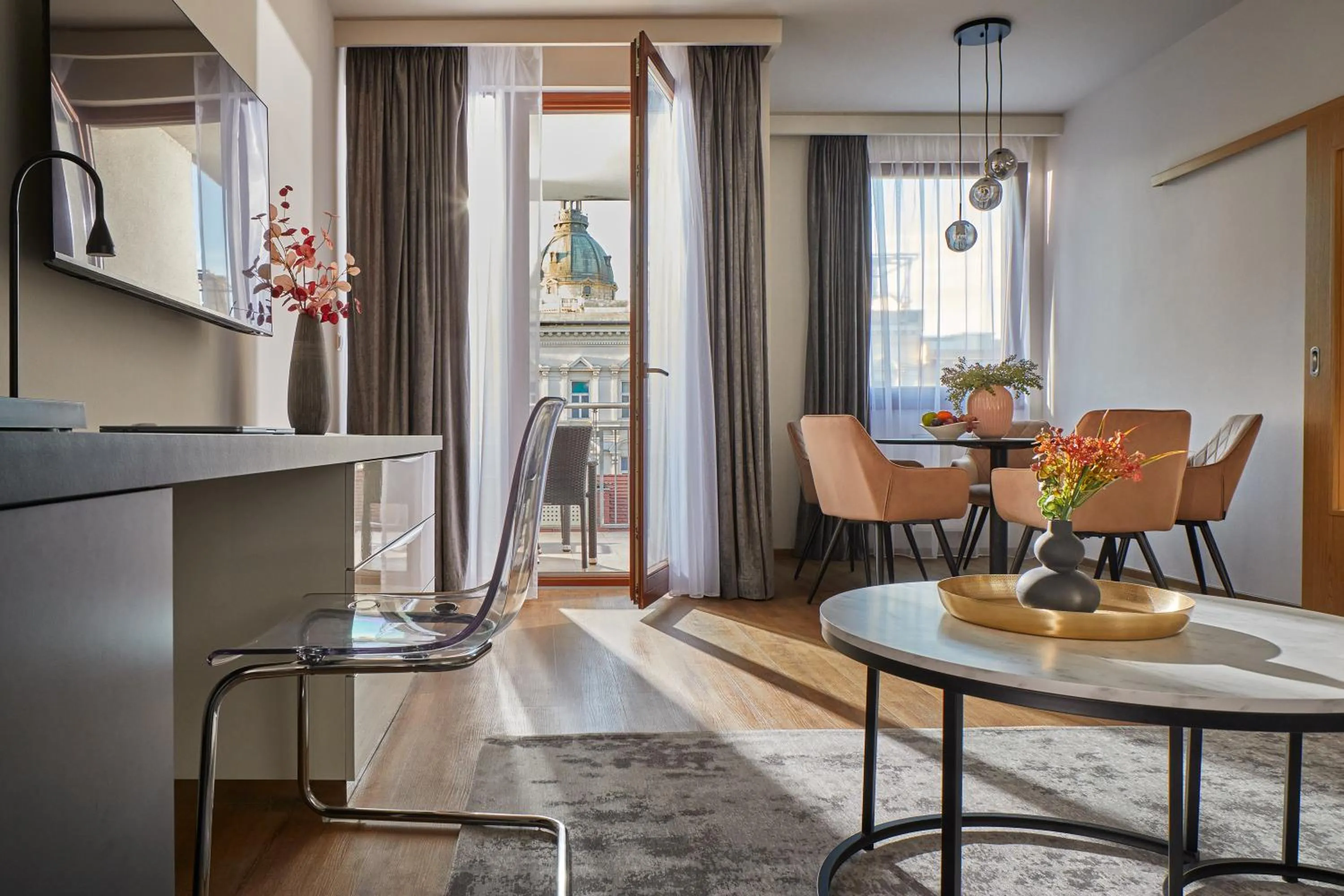 Living room in 7Seasons Apartments Budapest