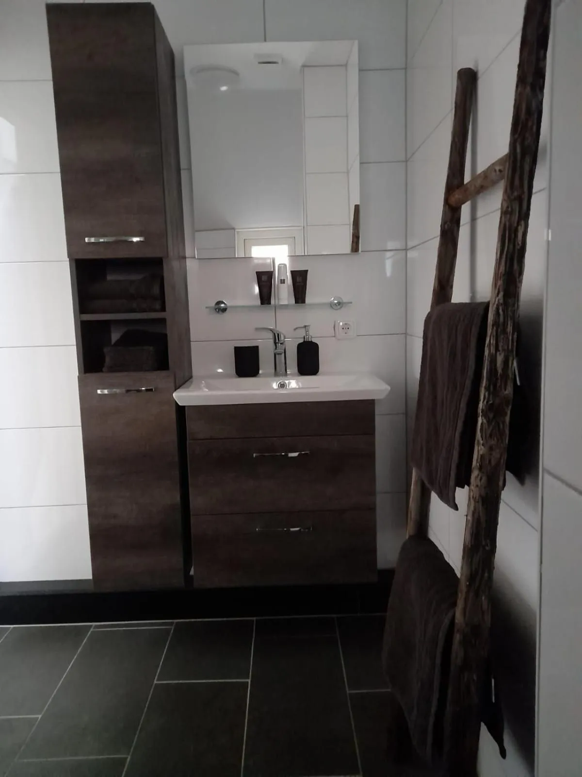 Bathroom in Bed en Breakfast The Wooden Wall