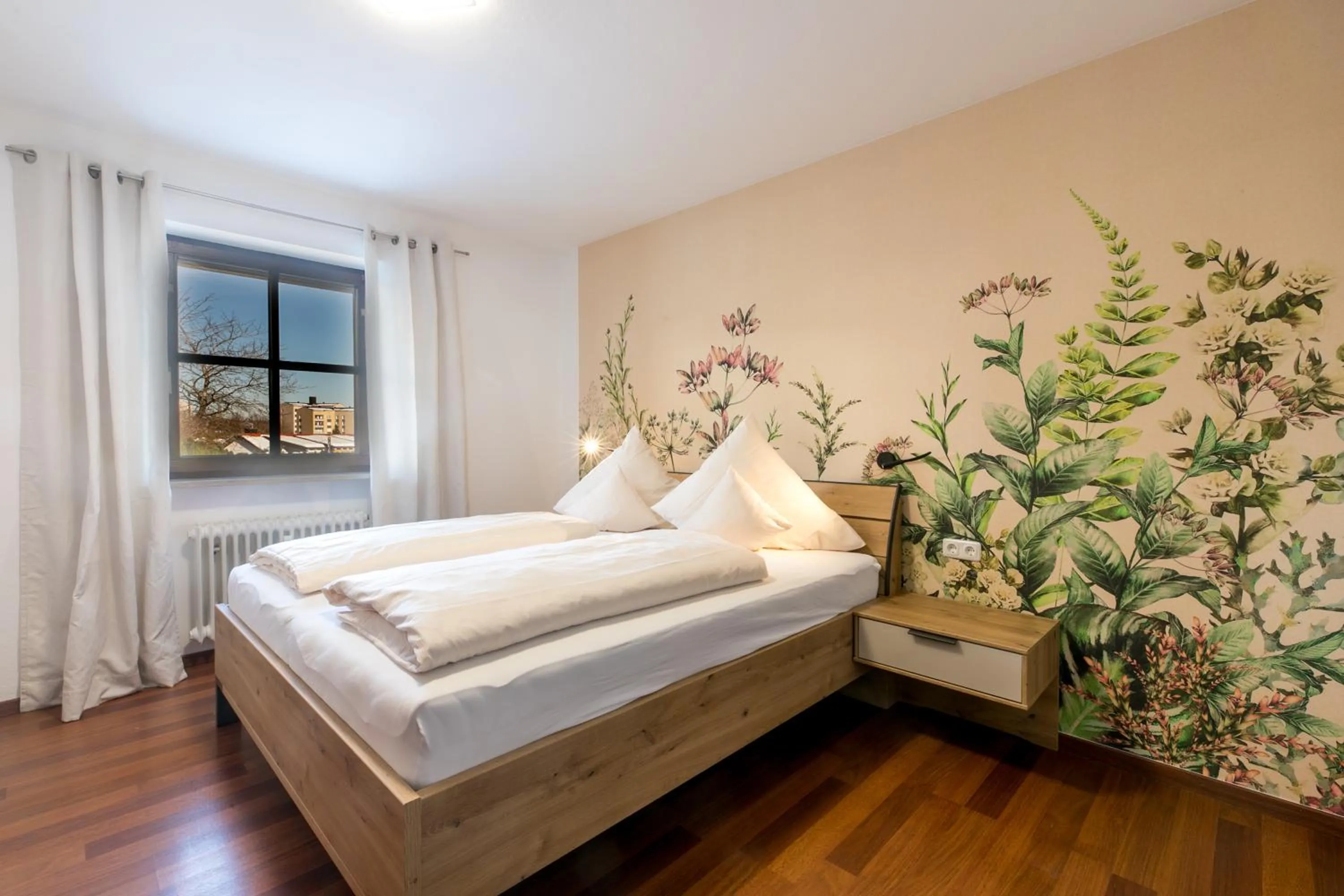 Bedroom, Bed in Hotel Sonnenhang