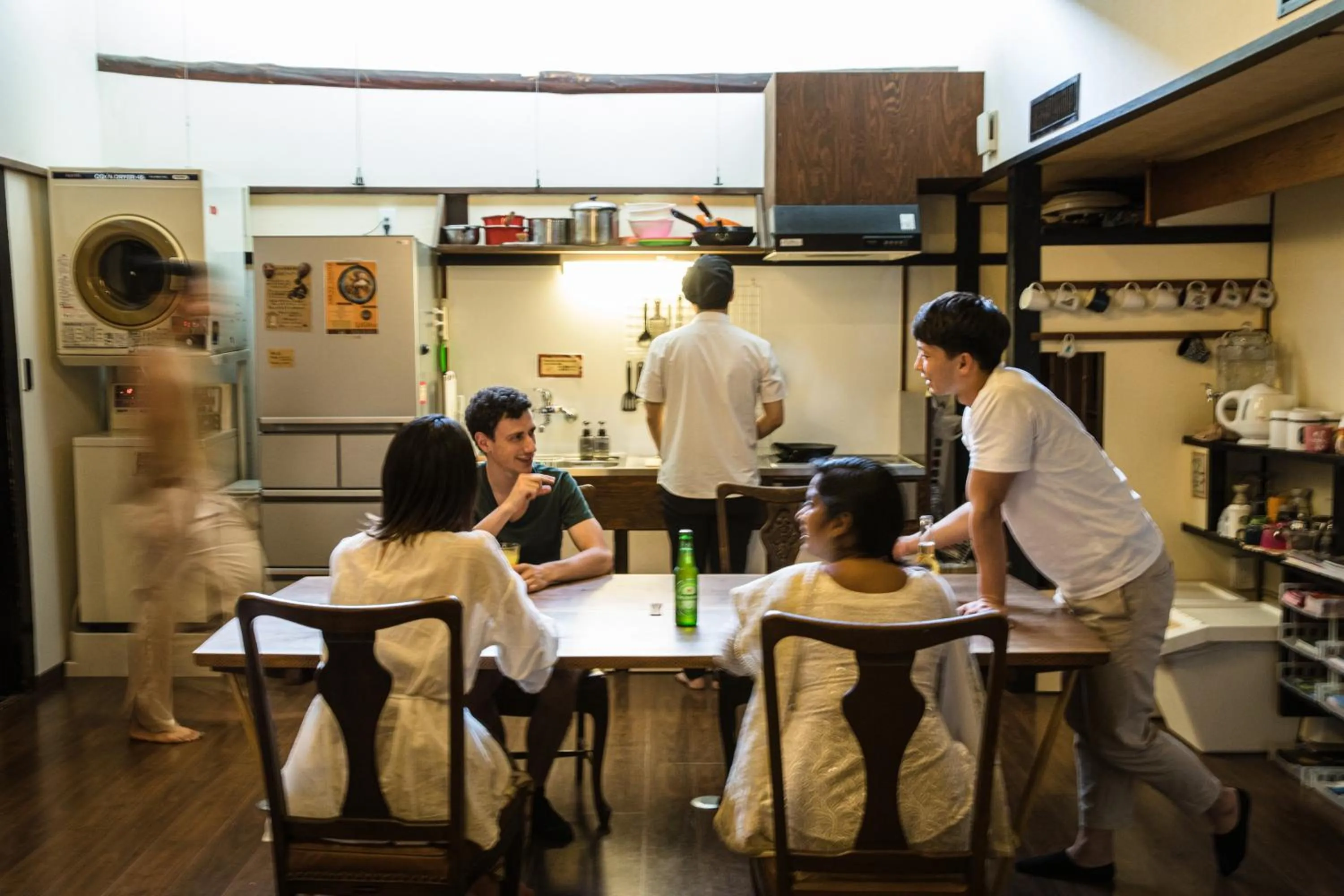 People in Osaka Guest House U-En