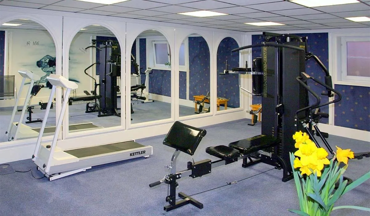 Fitness centre/facilities in Krone am Park - Gästehaus des Hotel Krone