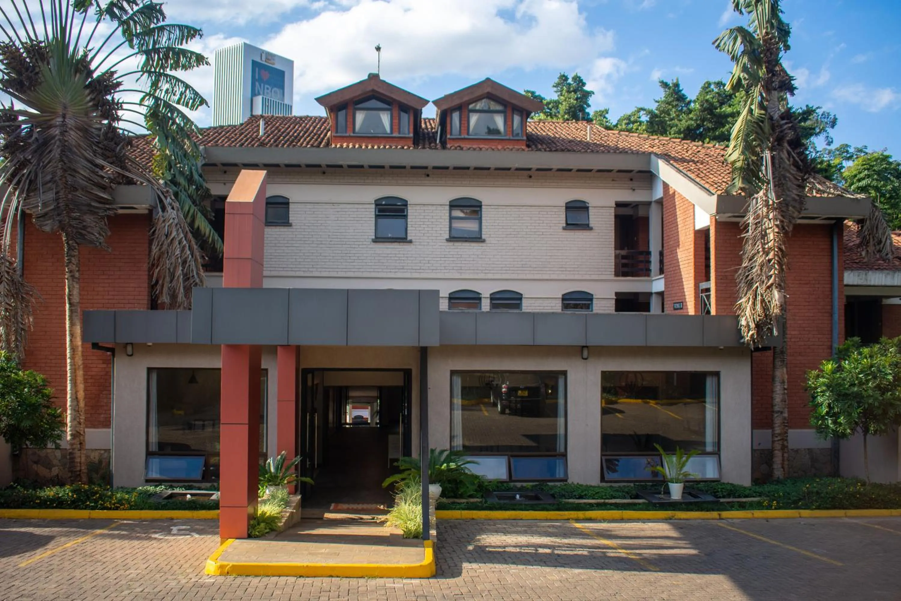 Property building in Heri Heights Hotel Apartments, SureStay Collection by Best Western