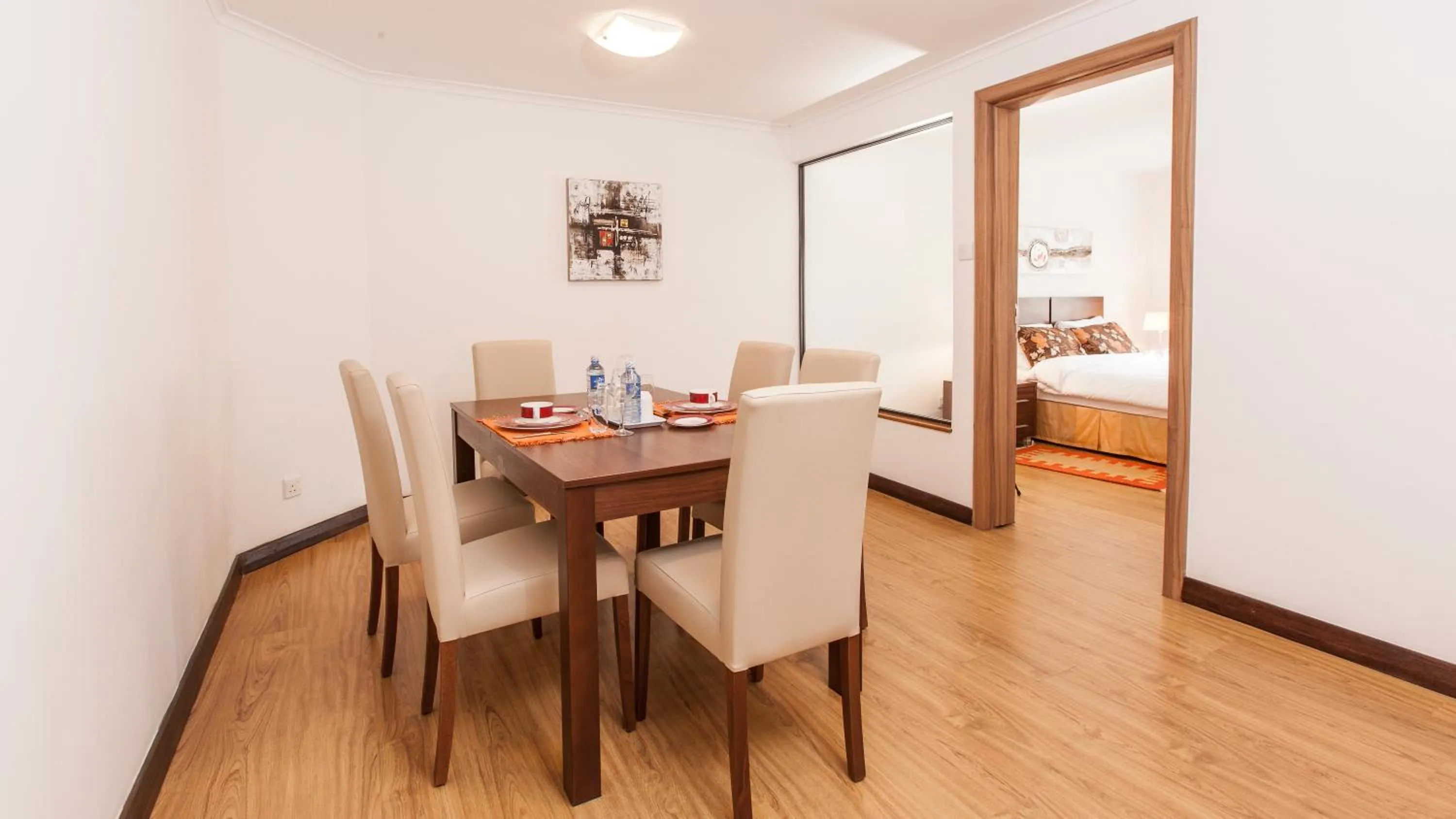 Bed in Heri Heights Hotel Apartments, SureStay Collection by Best Western