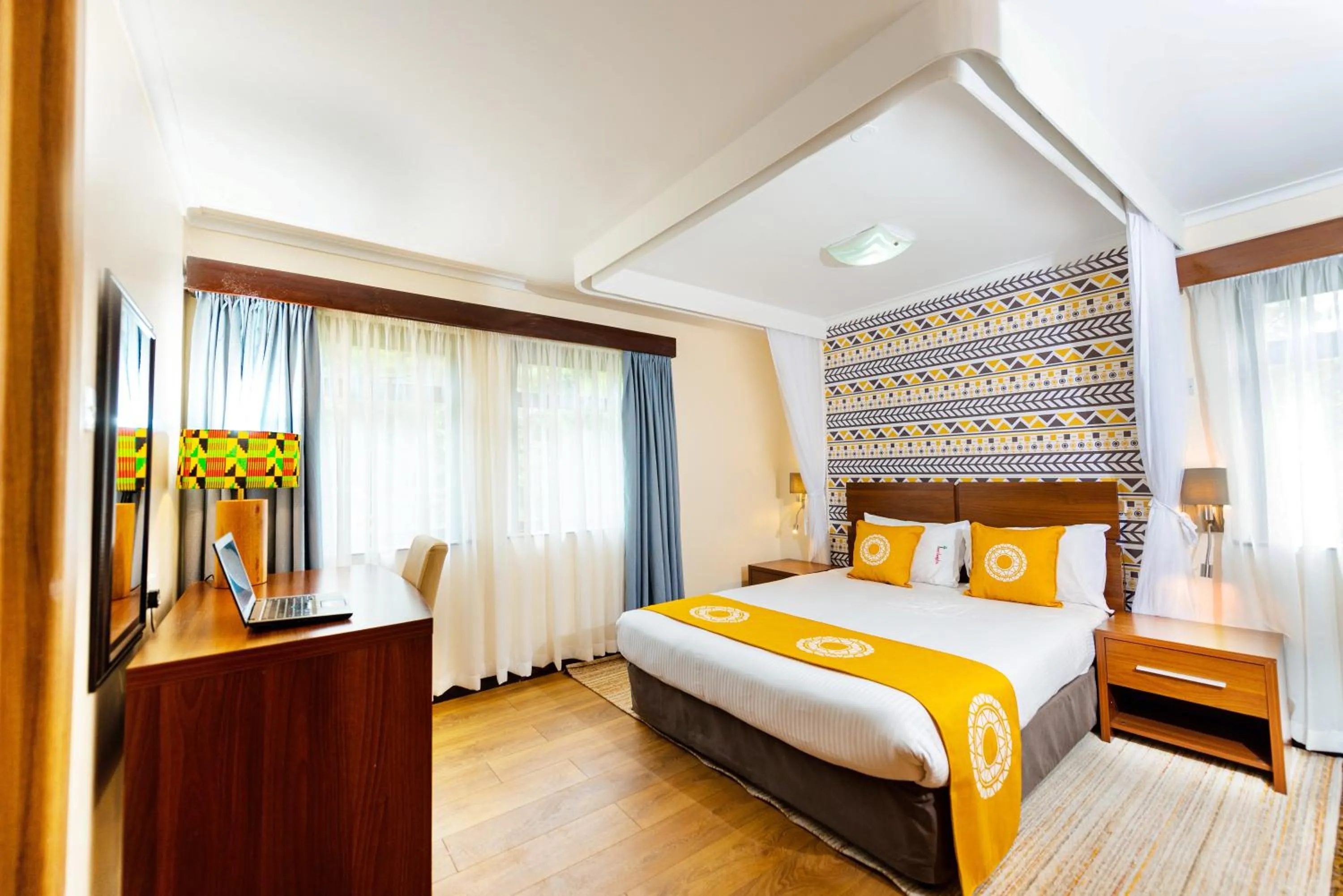 Bedroom, Bed in Heri Heights Hotel Apartments, SureStay Collection by Best Western