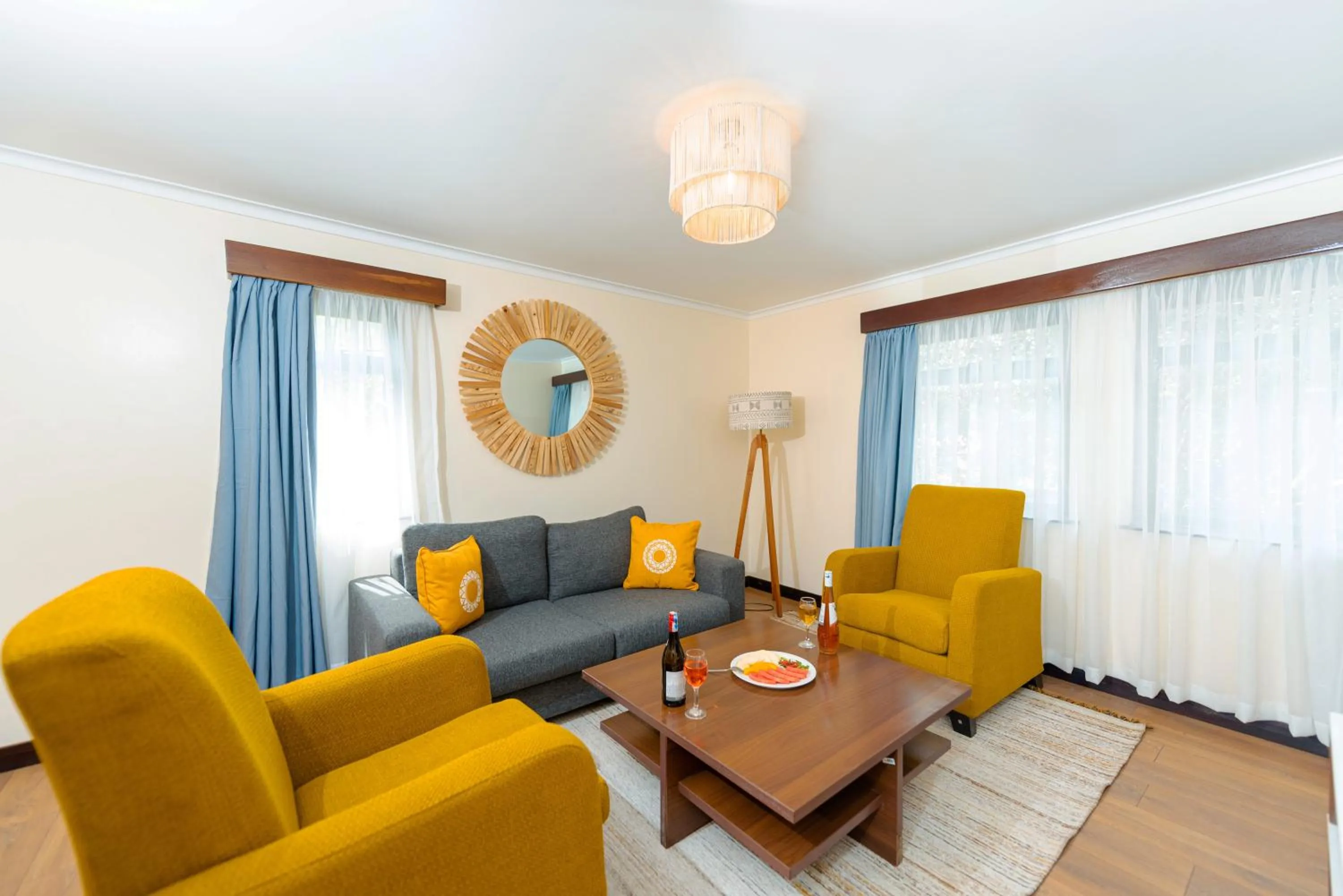 Seating area in Heri Heights Hotel Apartments, SureStay Collection by Best Western