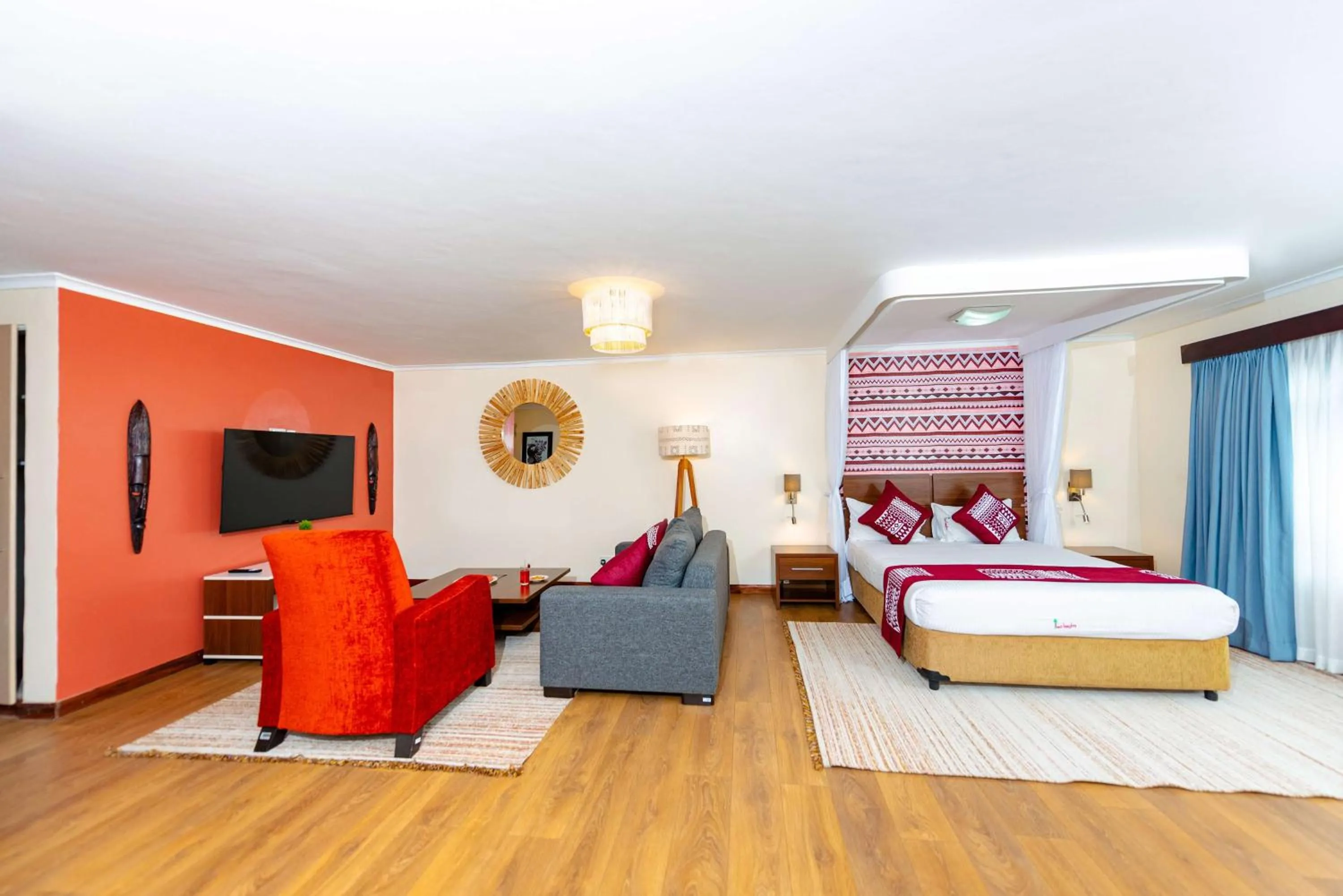 Bedroom, Bed in Heri Heights Hotel Apartments, SureStay Collection by Best Western