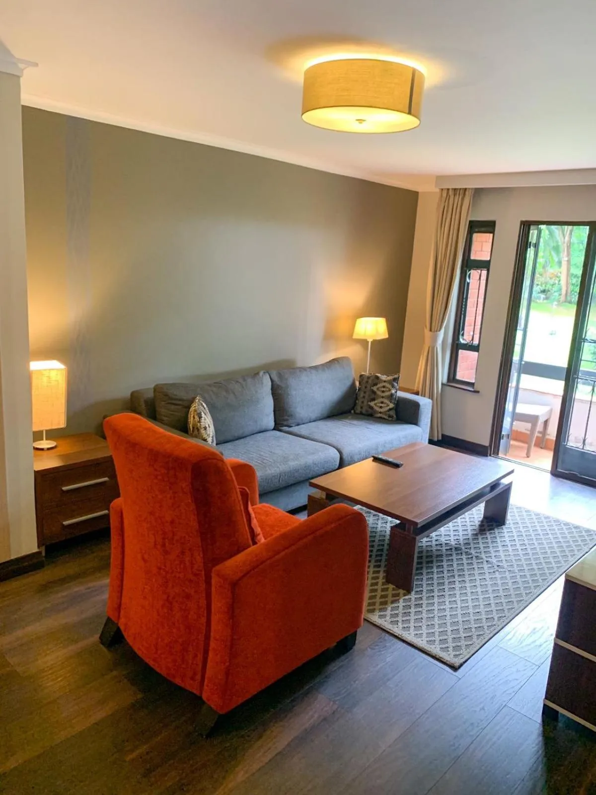 Living room in Heri Heights Hotel Apartments, SureStay Collection by Best Western