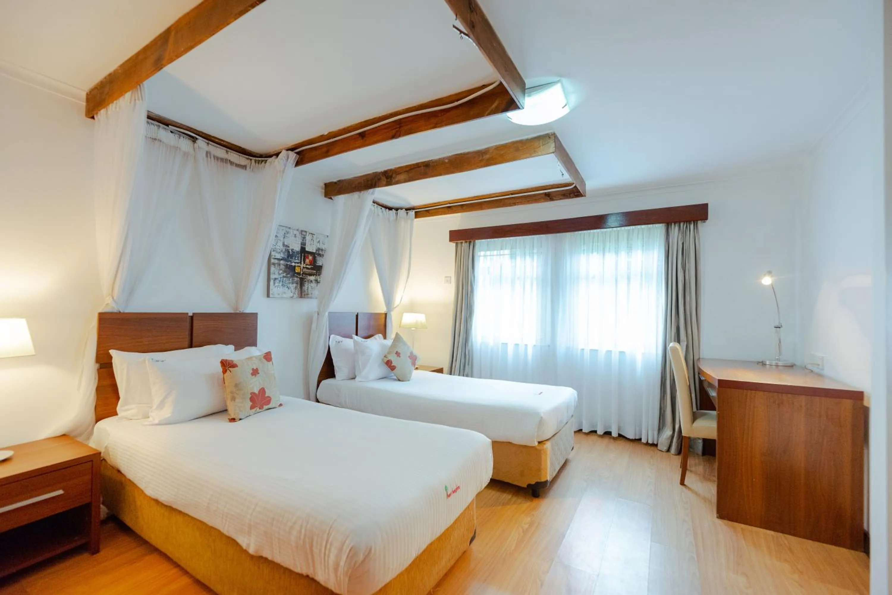 Bedroom, Bed in Heri Heights Hotel Apartments, SureStay Collection by Best Western