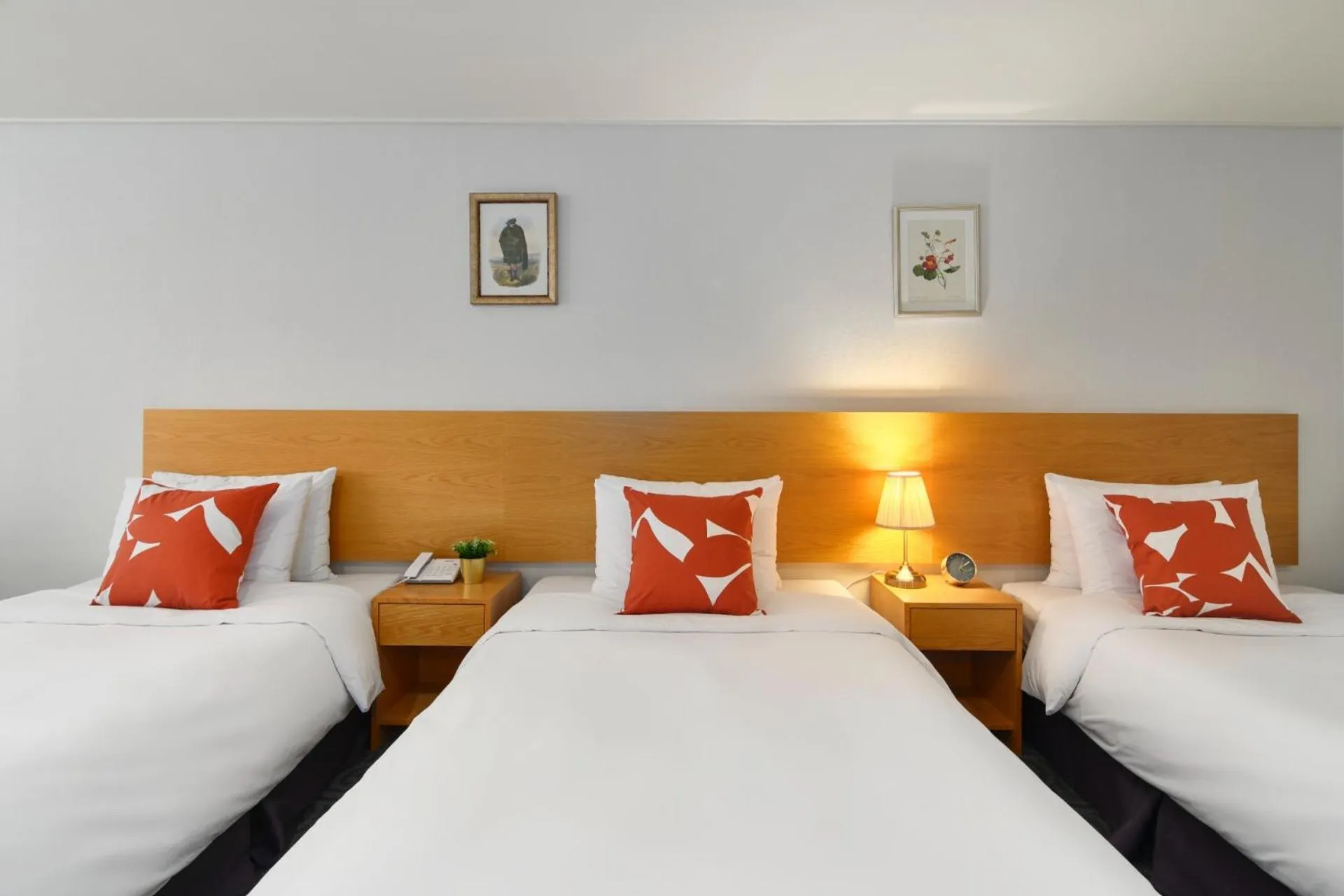 Bed in Hotel Atrium Jongno