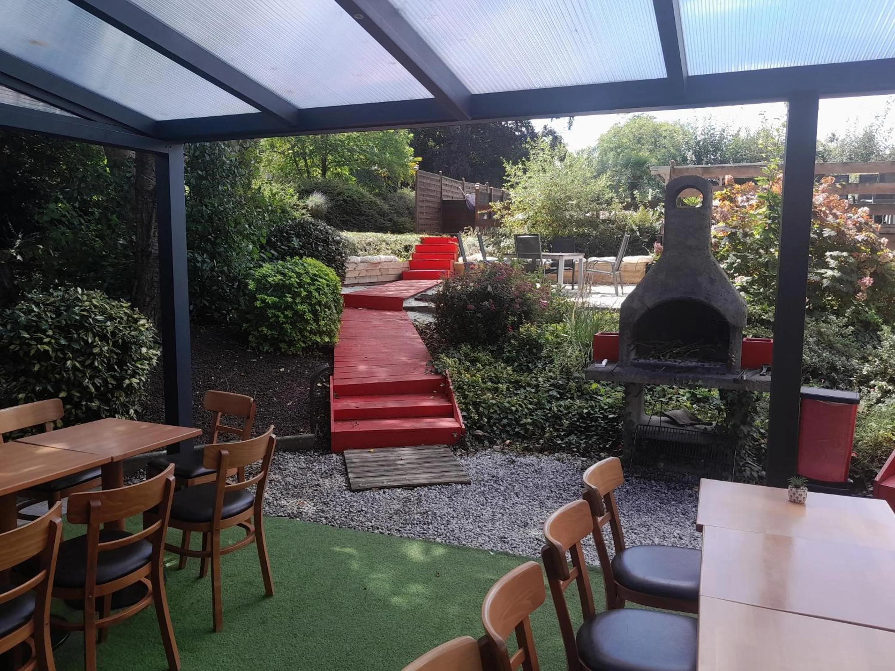 Garden in Domaine de la belle Normandie