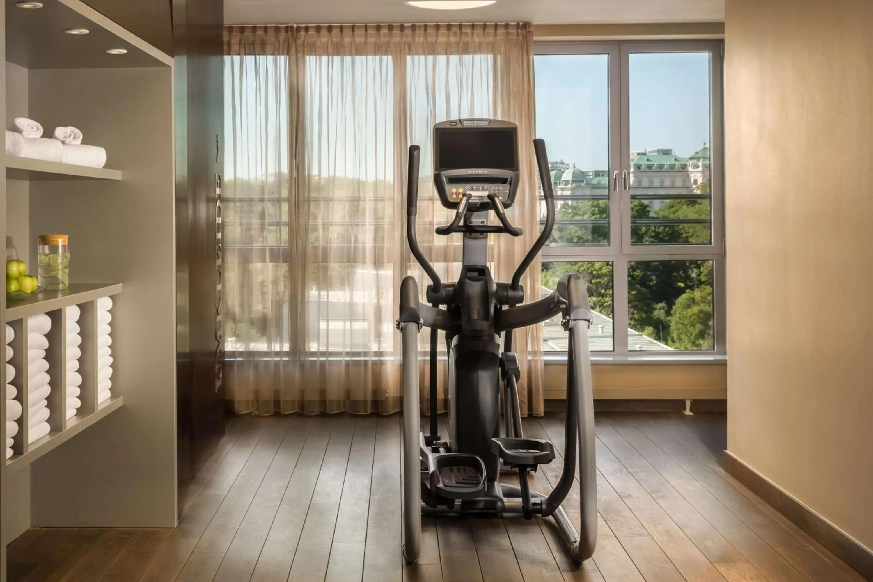Fitness centre/facilities in Lindner Hotel Vienna Am Belvedere, part of JdV by Hyatt