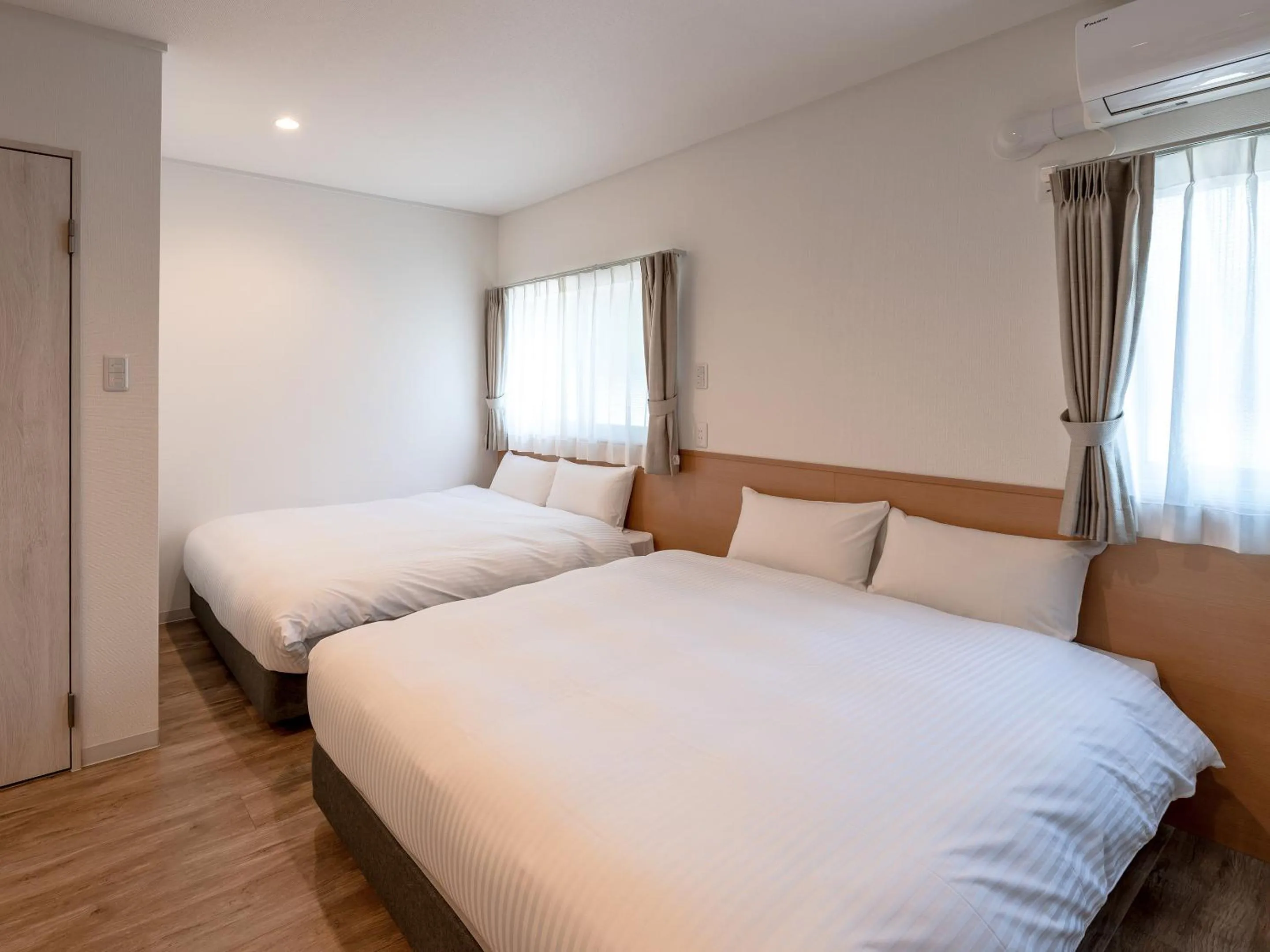 Bed in HOTEL R9 The Yard Hitachinaka