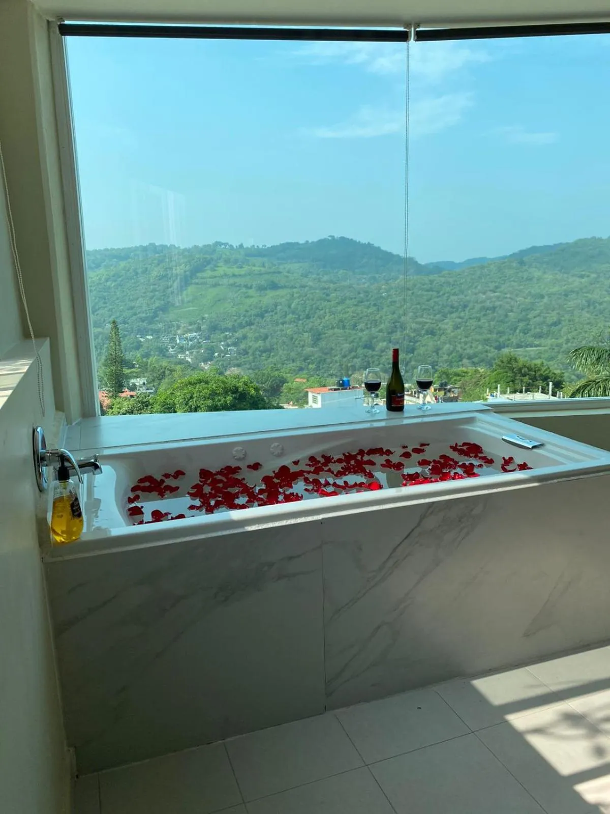 Hot Tub in ROOF TOP Hotel XILITLA