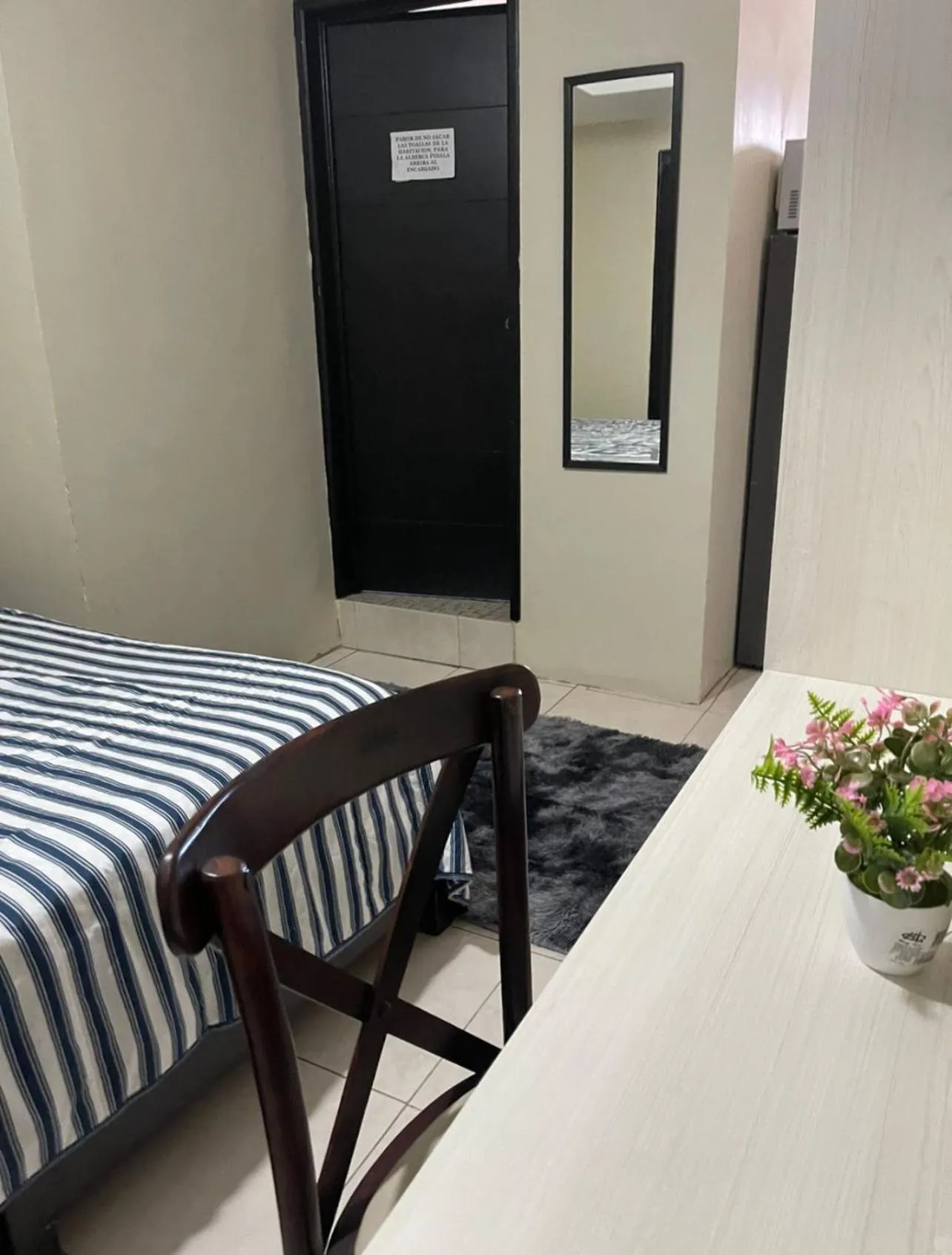 Bed in ROOF TOP Hotel XILITLA