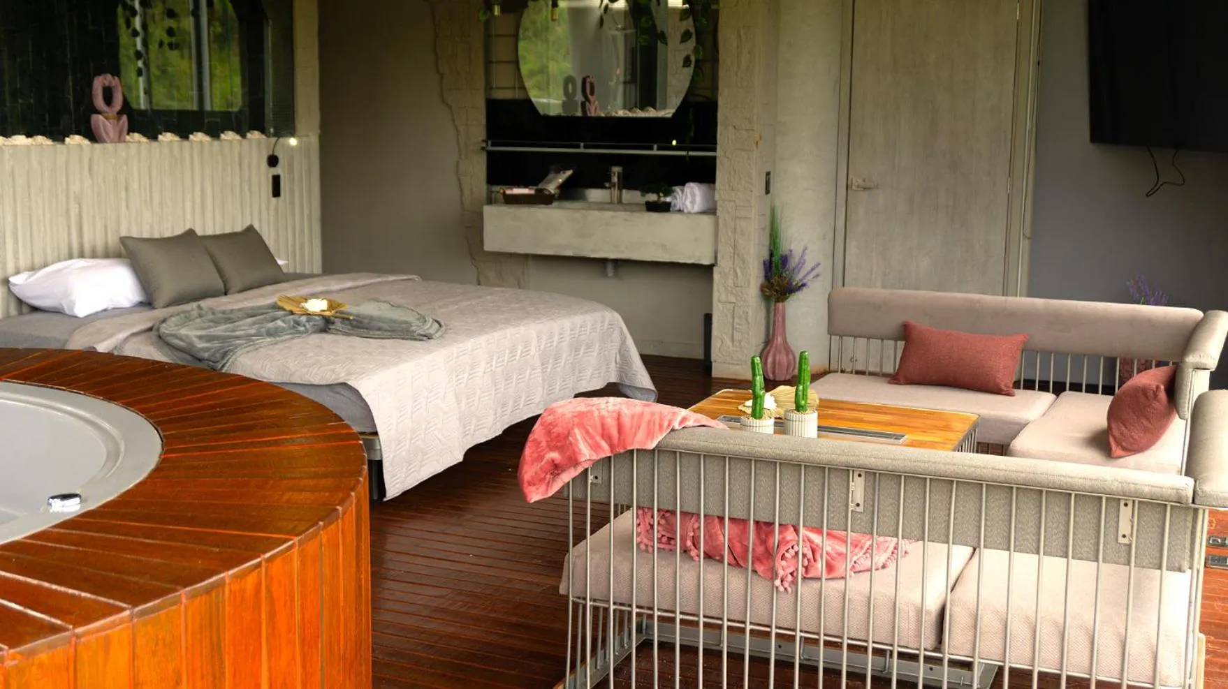 Bed in EleMYNT LifeStyle Hotel