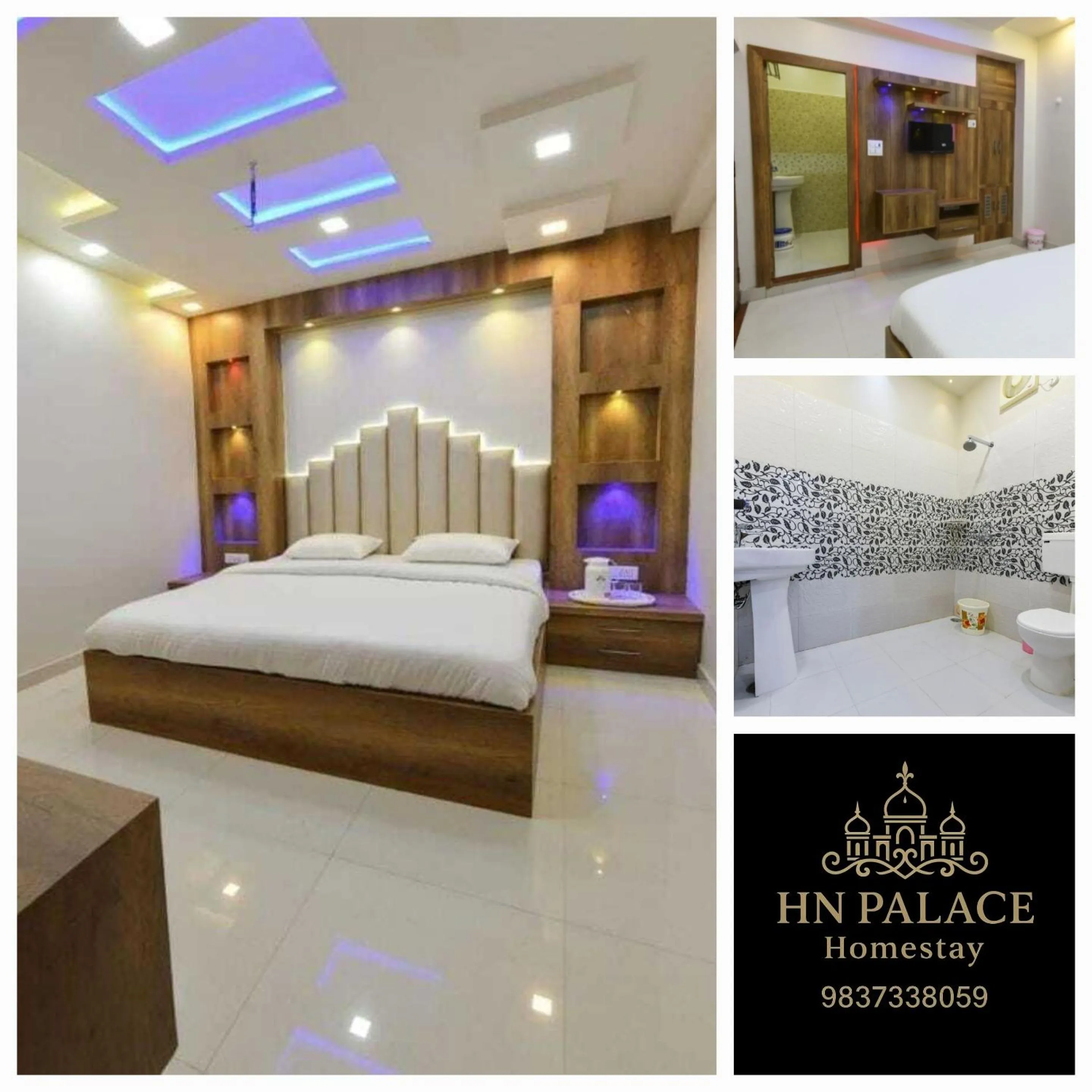 Bed in HN Palace Homestay