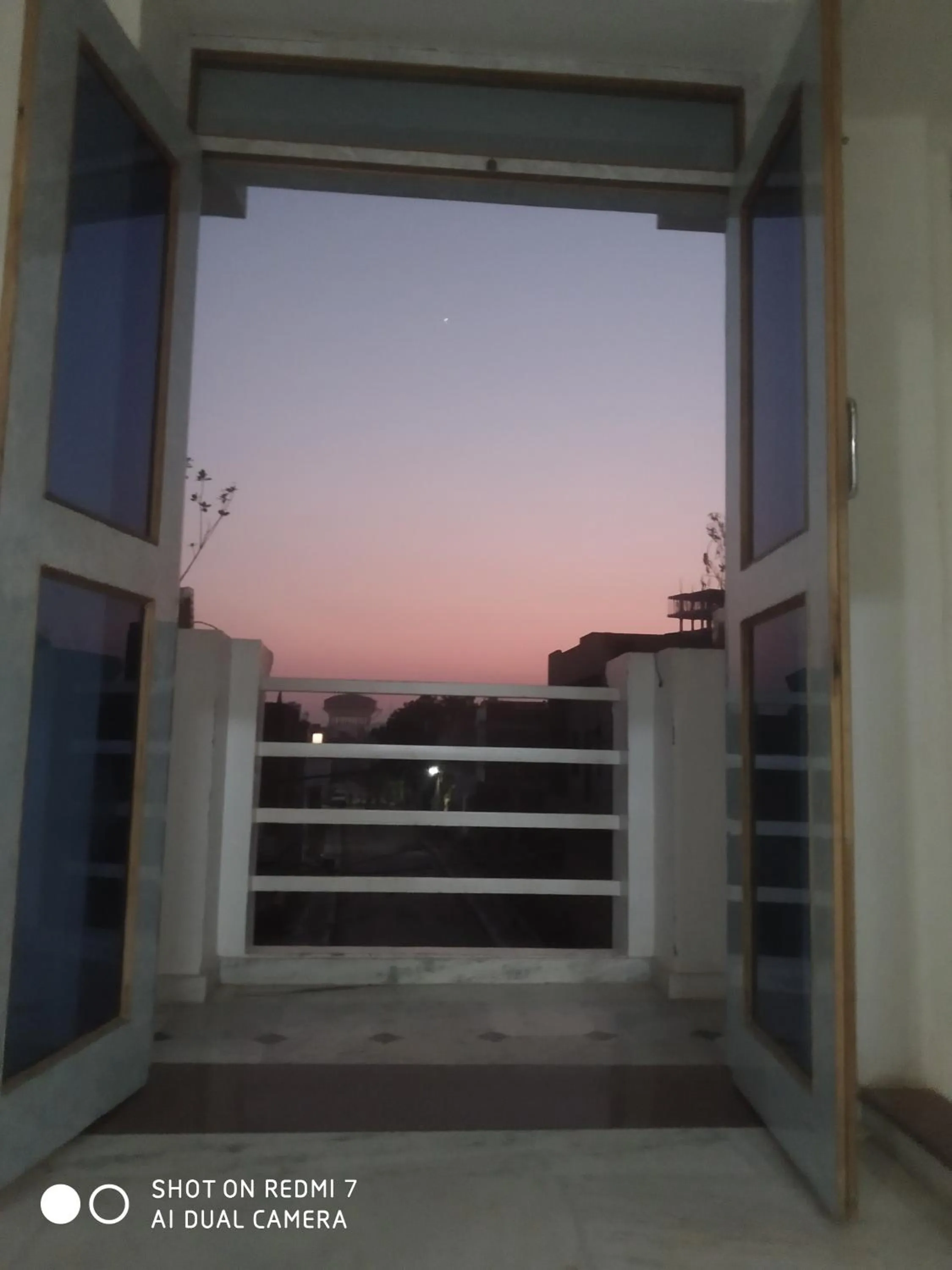 Sunset in HN Palace Homestay