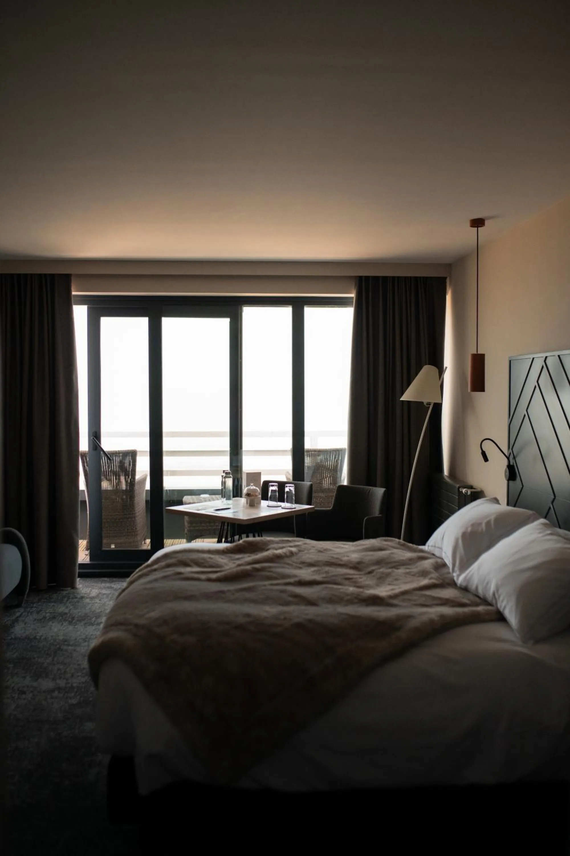 Bed in Hotel Atlantic