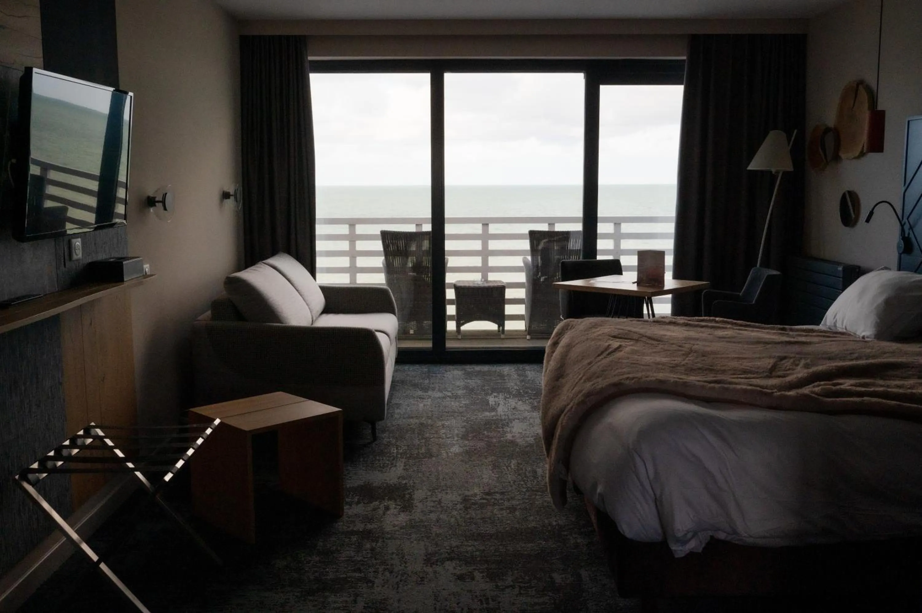 Bed in Hotel Atlantic