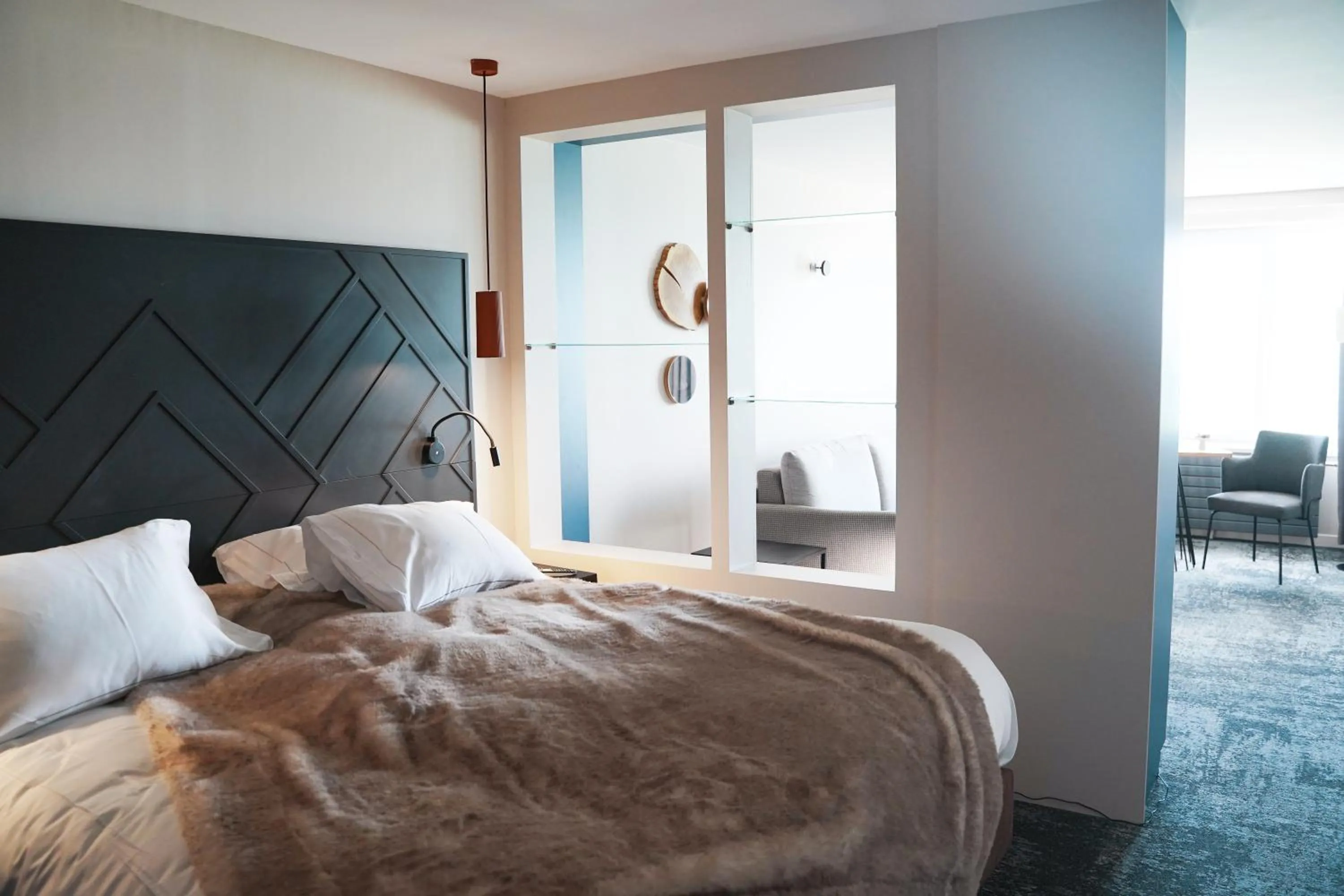 Bed in Hotel Atlantic