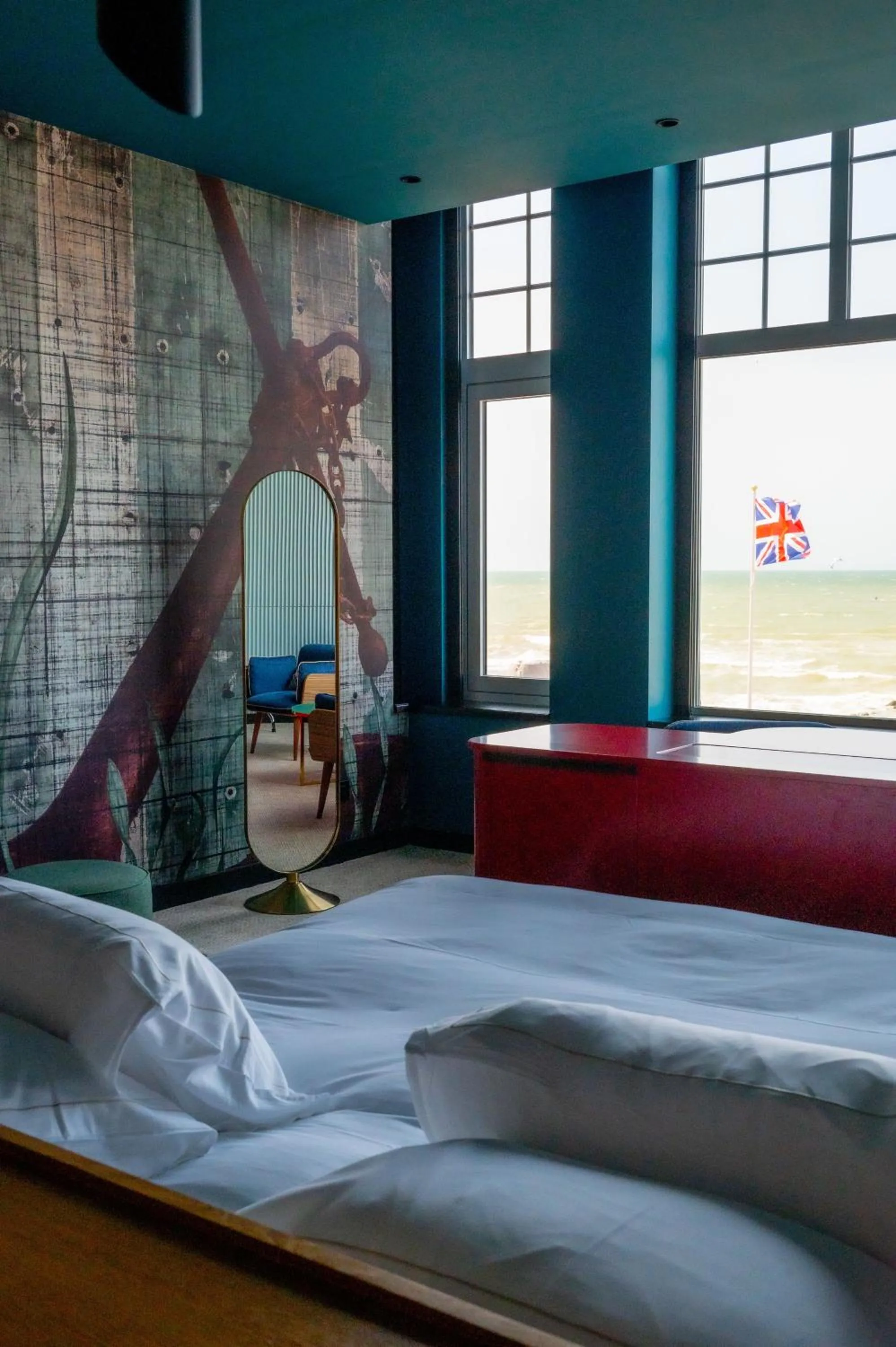 Bed in Hotel Atlantic