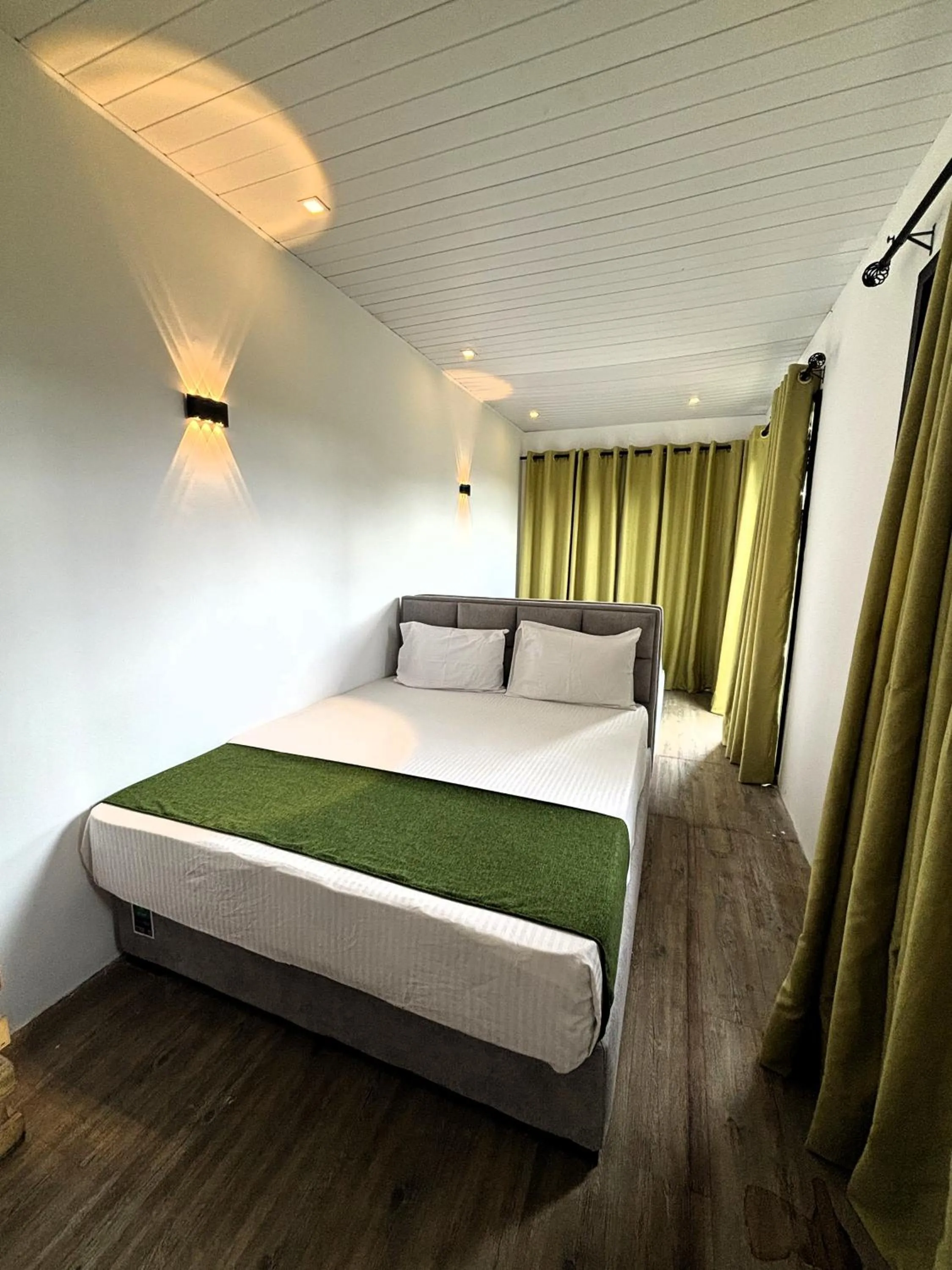 Bed in The Blackberry Cottage