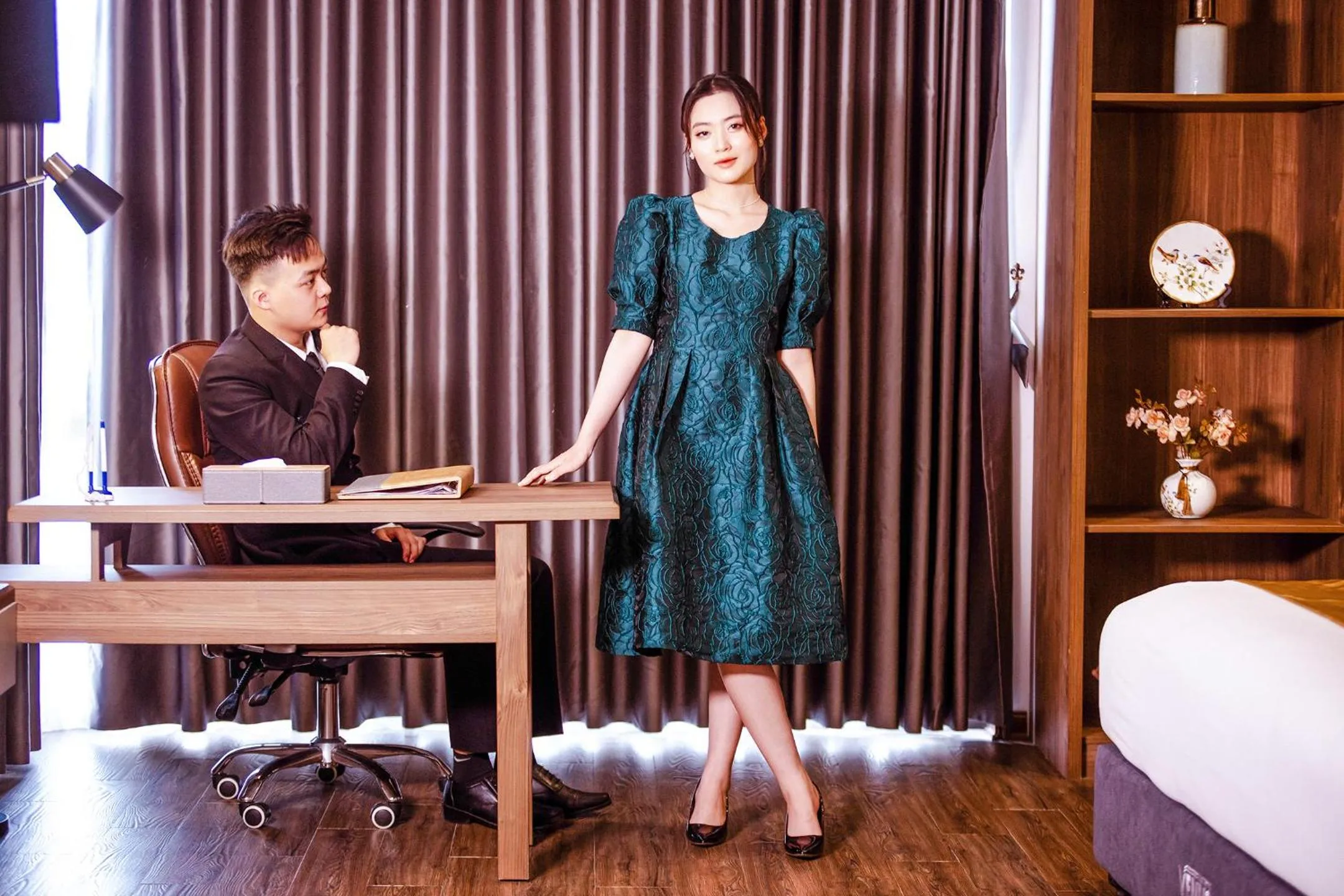 hair dresser in IRIS Hotel Hải Phòng