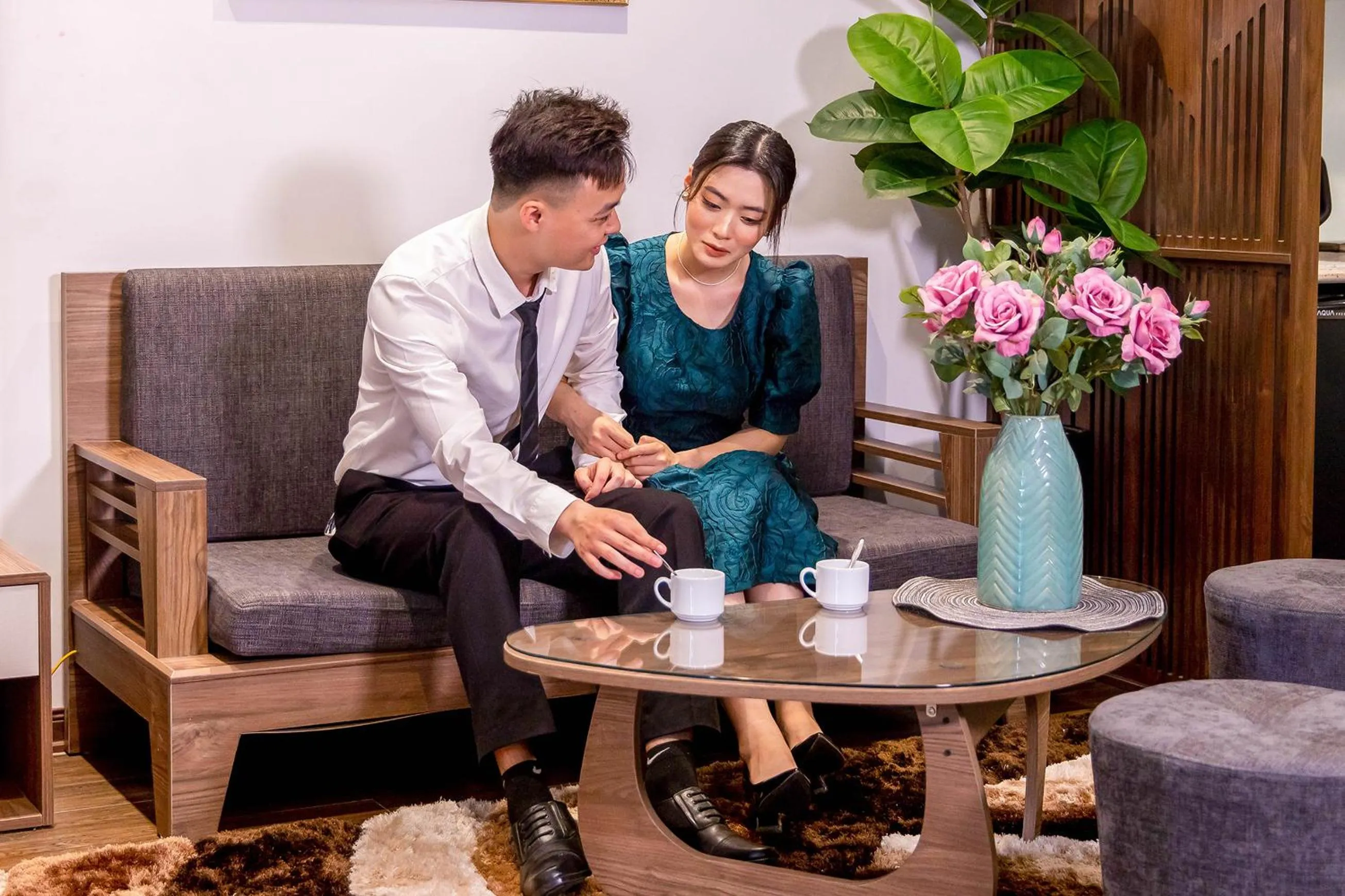 Living room in IRIS Hotel Hải Phòng