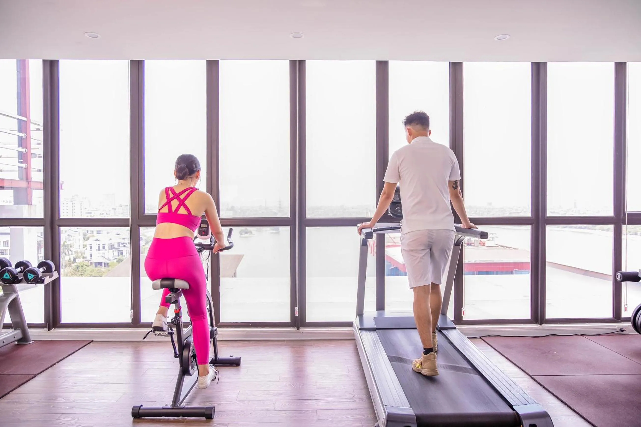 Fitness centre/facilities in IRIS Hotel Hải Phòng