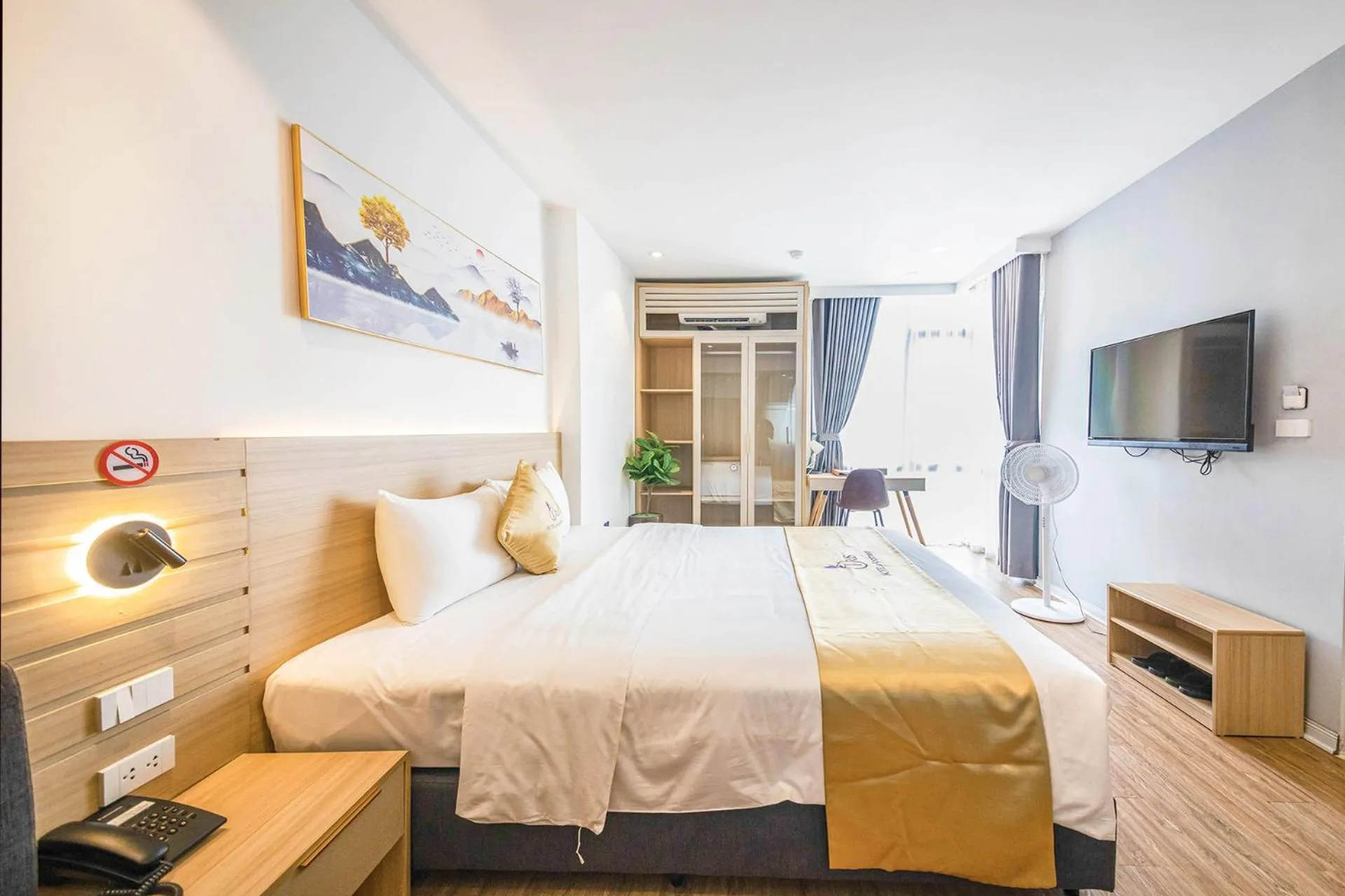 Bed in IRIS Hotel Hải Phòng