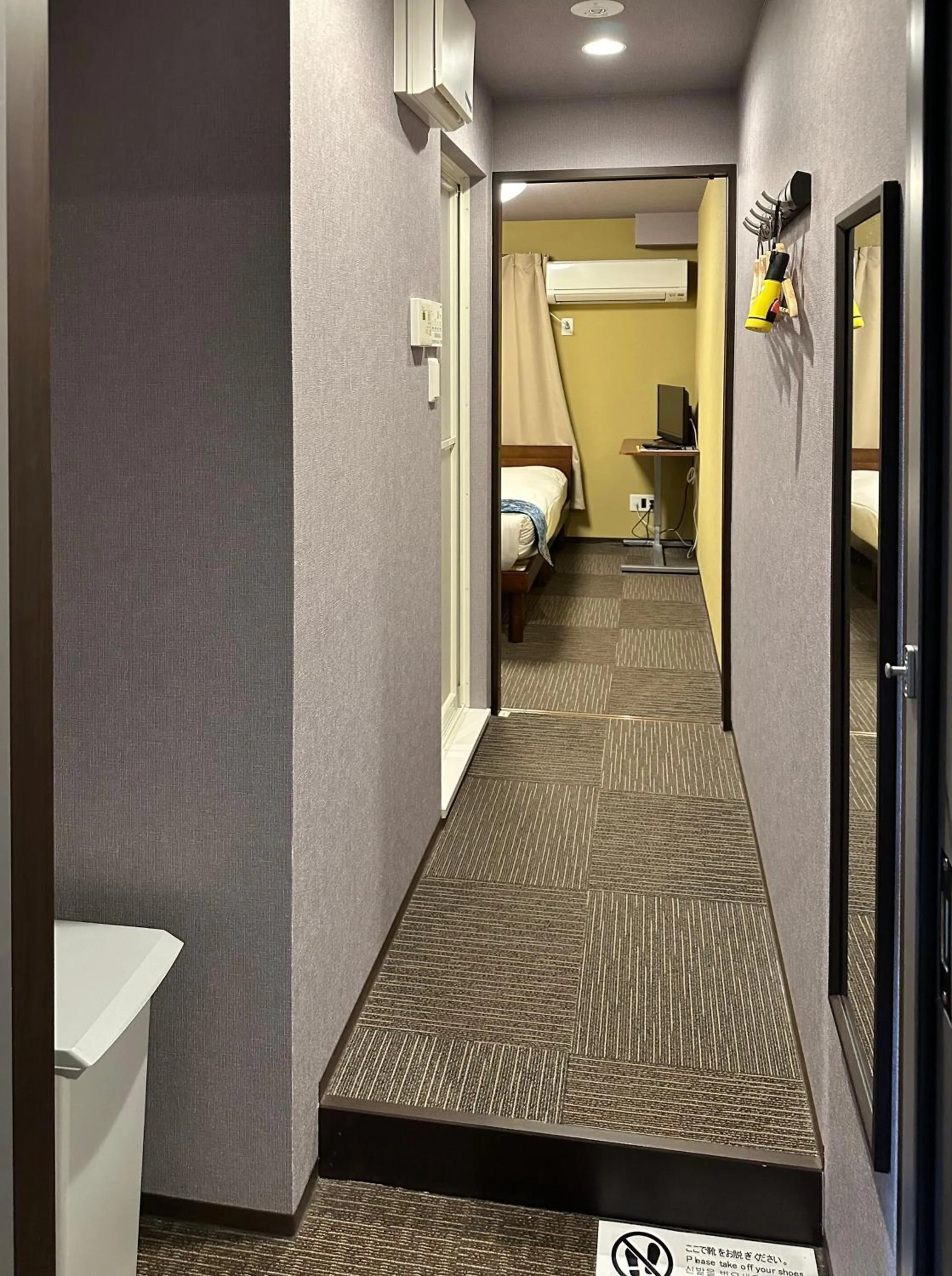 Bed in Miro Kyoto Nijo Hotel