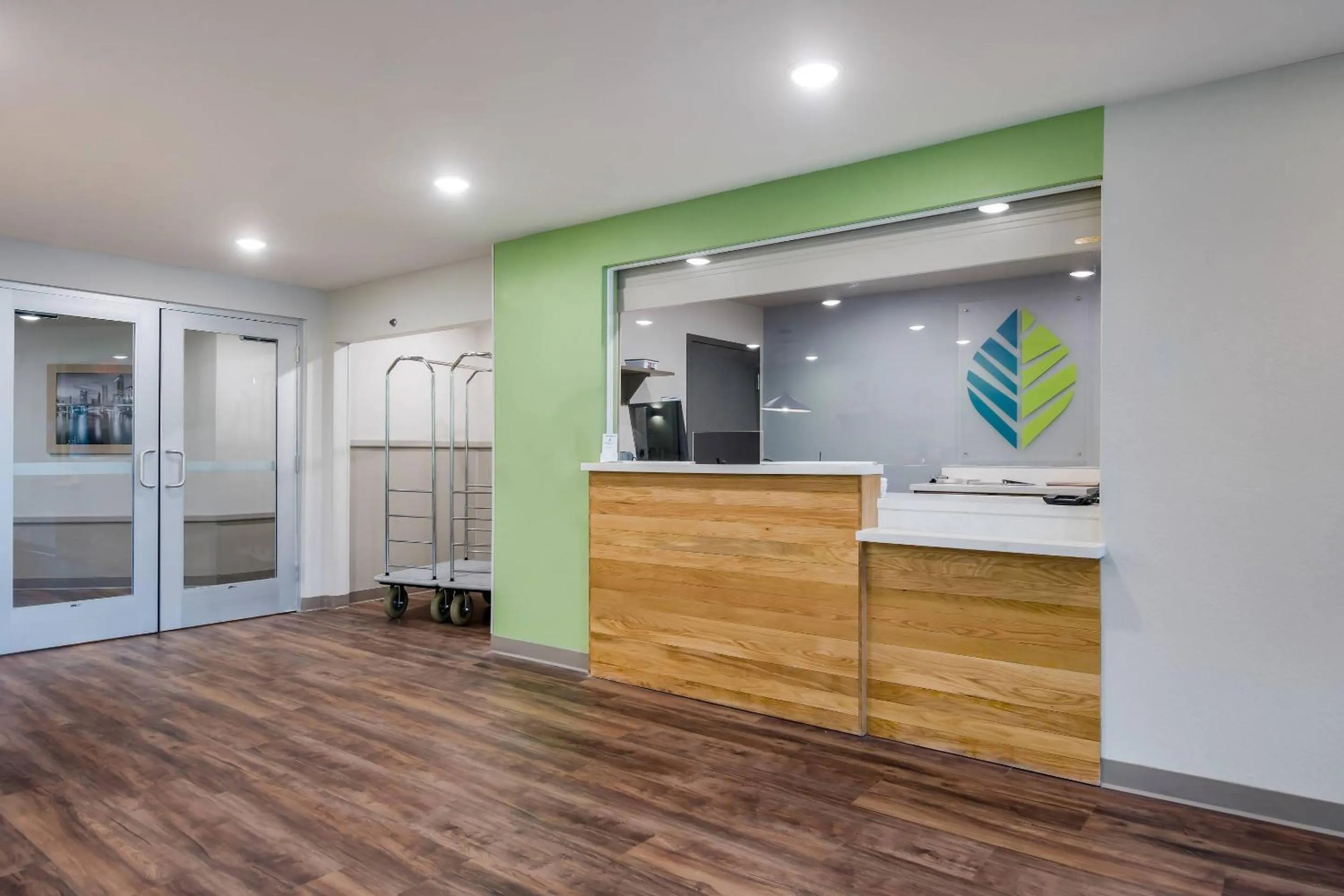Lobby or reception in WoodSpring Suites Tampa Airport North Veterans Expressway
