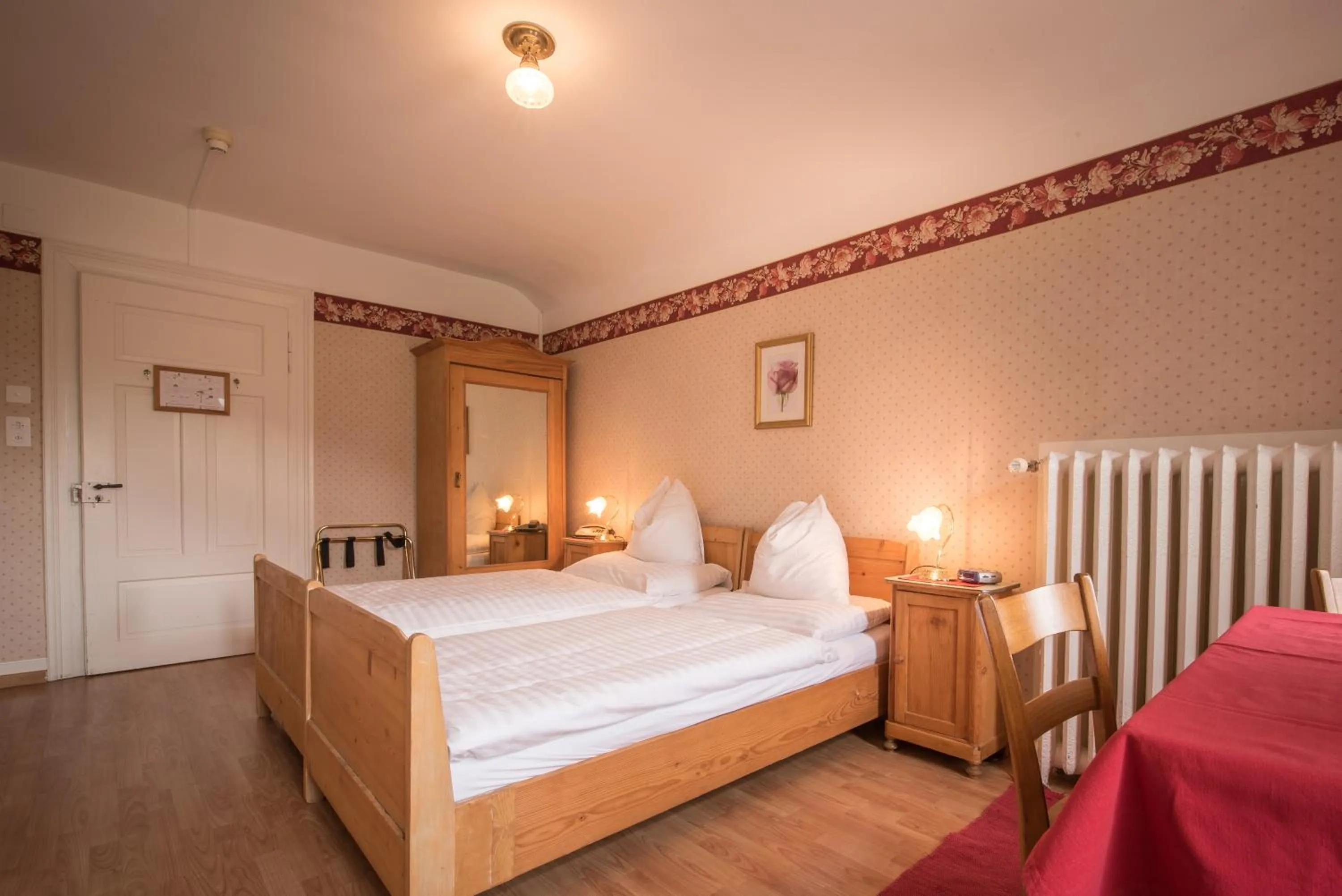 Photo of the whole room, Bed in Historic Hotel Falken