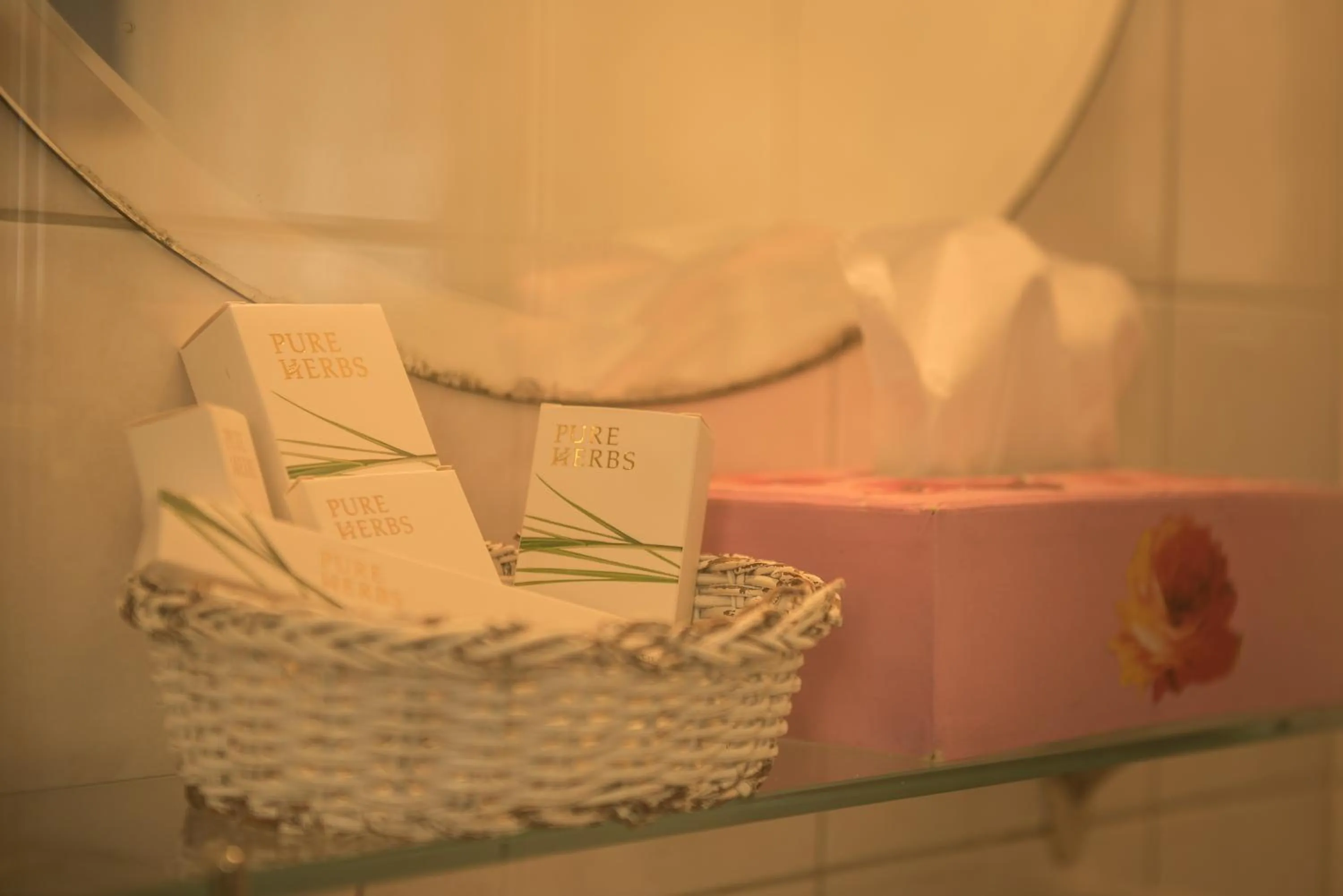 Bathroom in Historic Hotel Falken