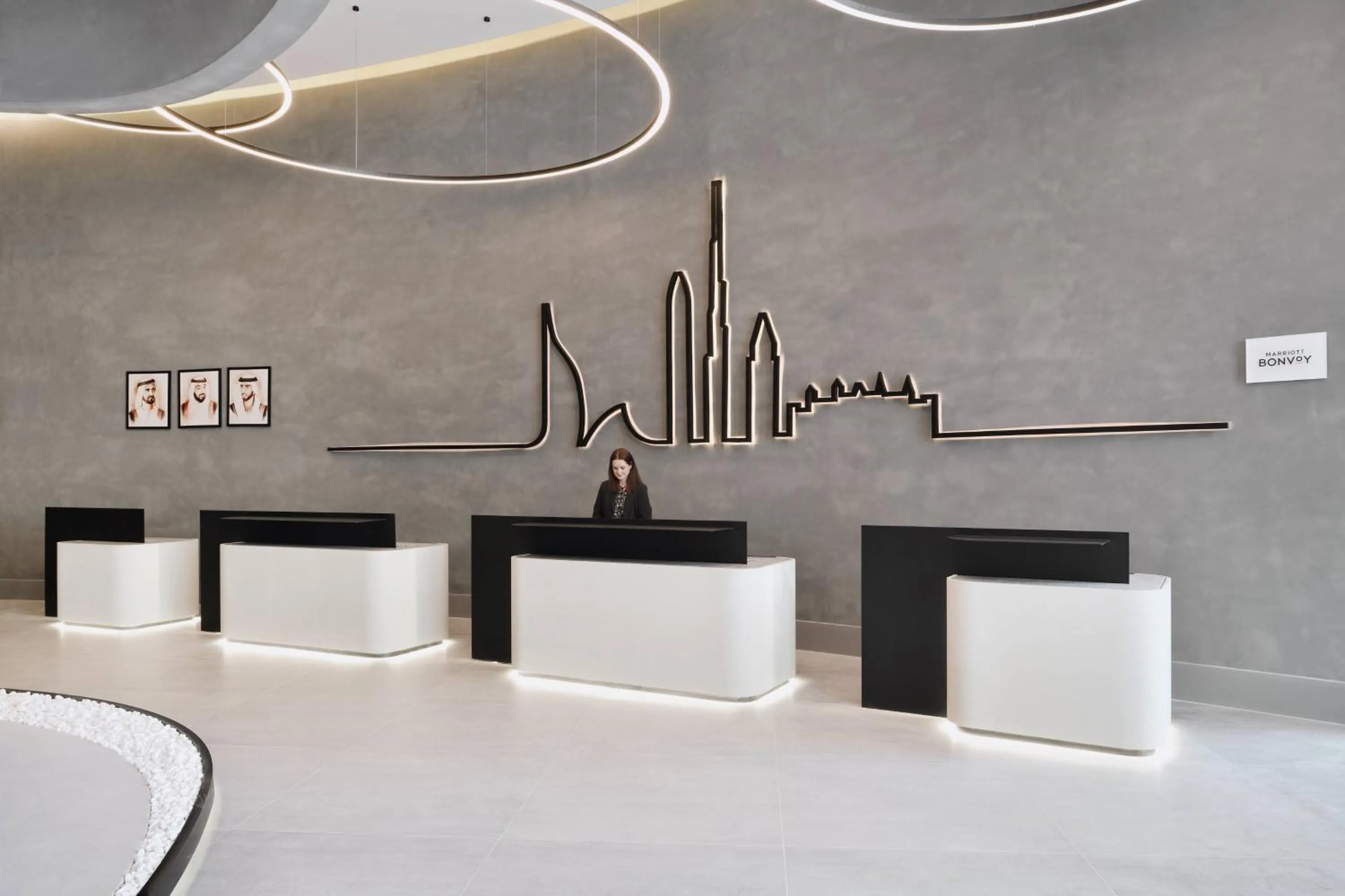 Lobby or reception in Courtyard by Marriott World Trade Centre, Dubai