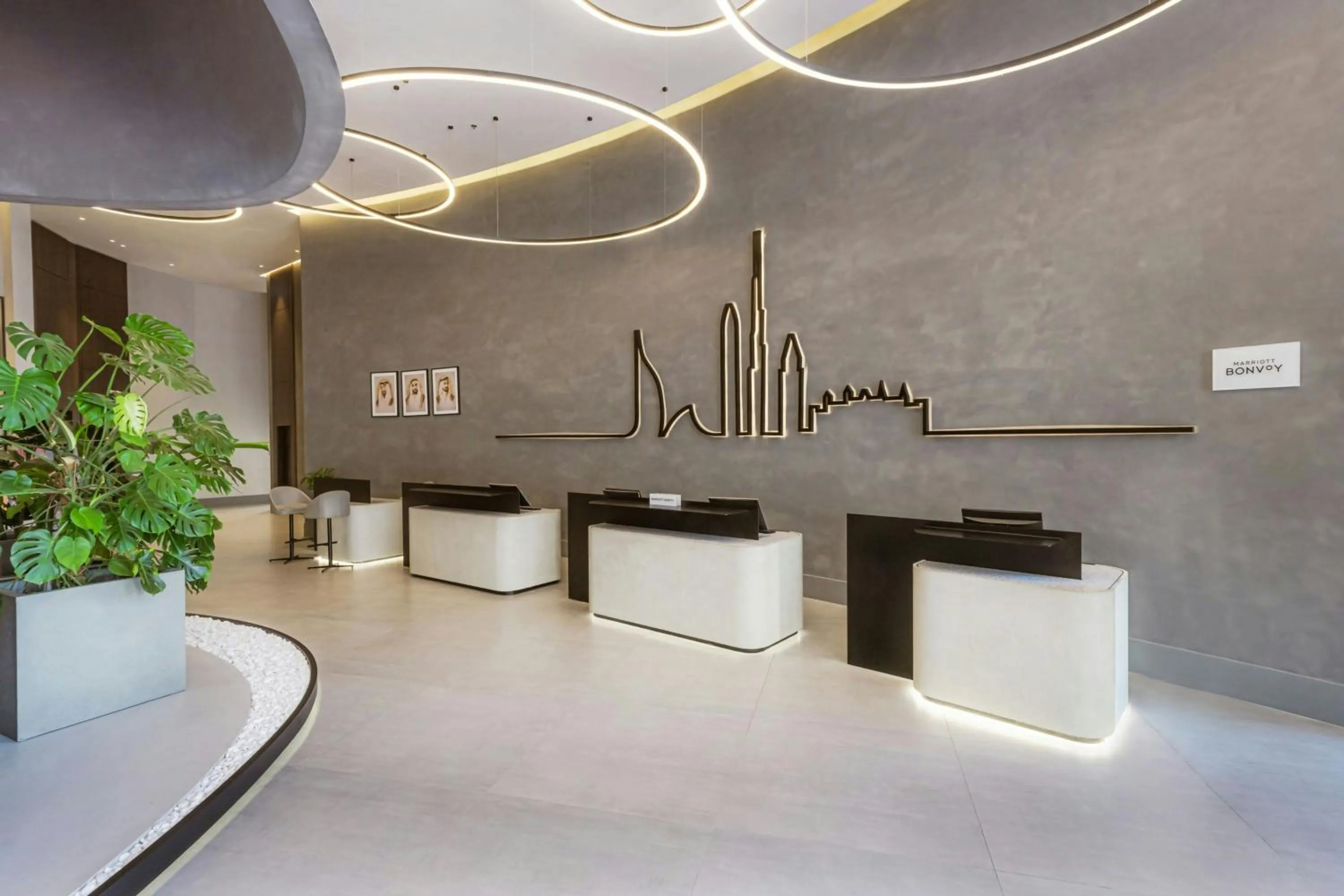 Lobby or reception in Courtyard by Marriott World Trade Centre, Dubai