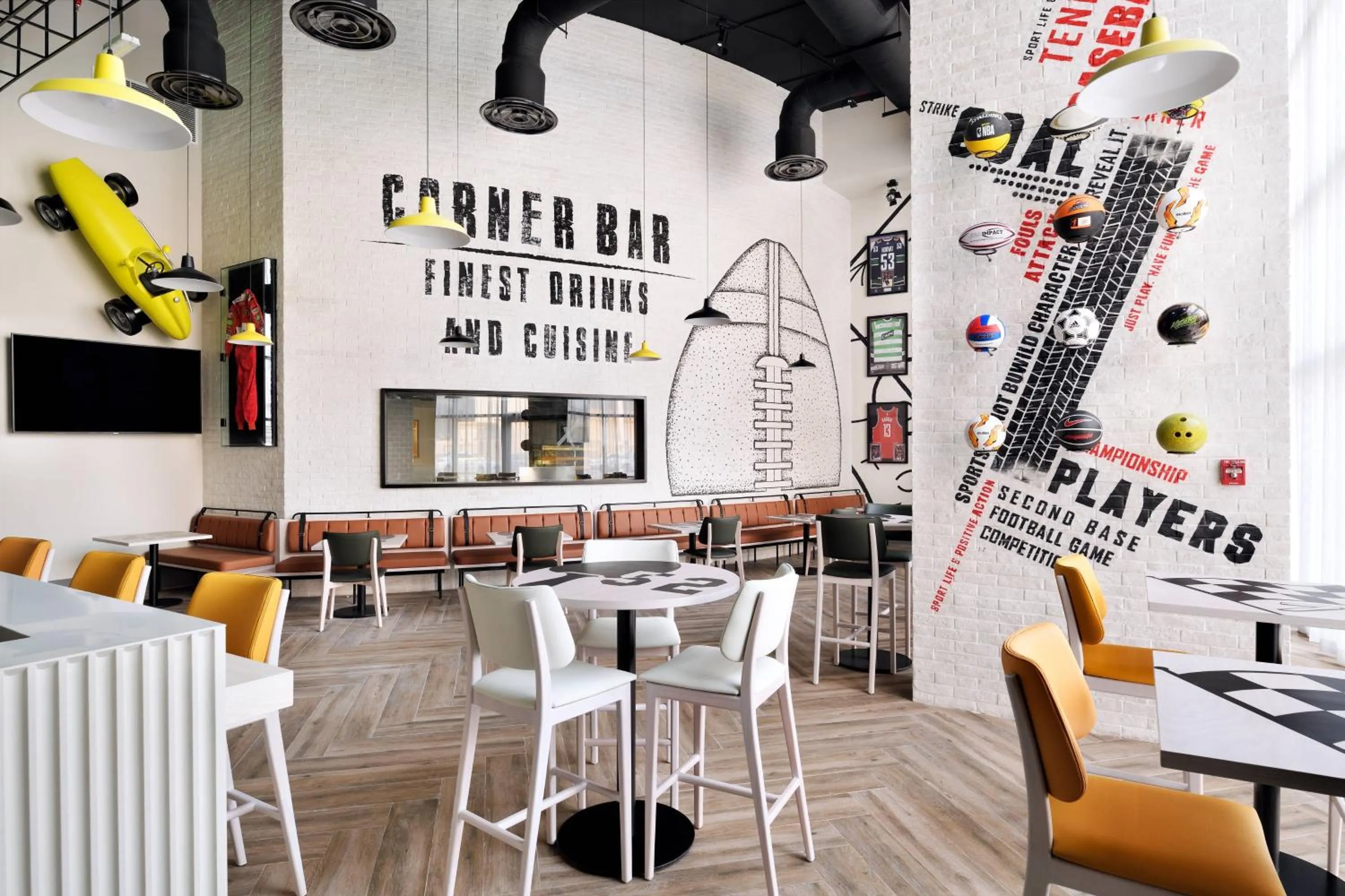 Restaurant/places to eat in Courtyard by Marriott World Trade Centre, Dubai